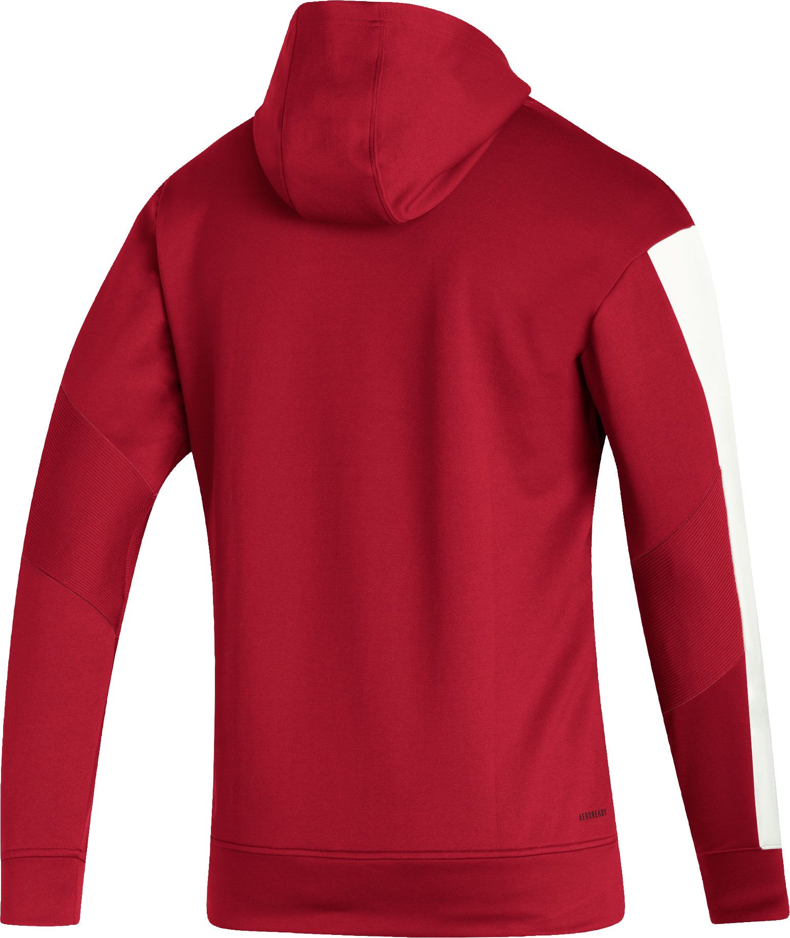 adidas Men's Nebraska Cornhuskers Scarlet Sideline Pullover Hoodie product image