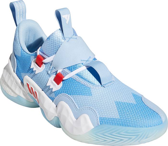 adidas Trae Young 1 Ice Trae Mens Basketball Shoe Bahia Light Blue Vivid  Red Cloud White H68997 – Shoe Palace