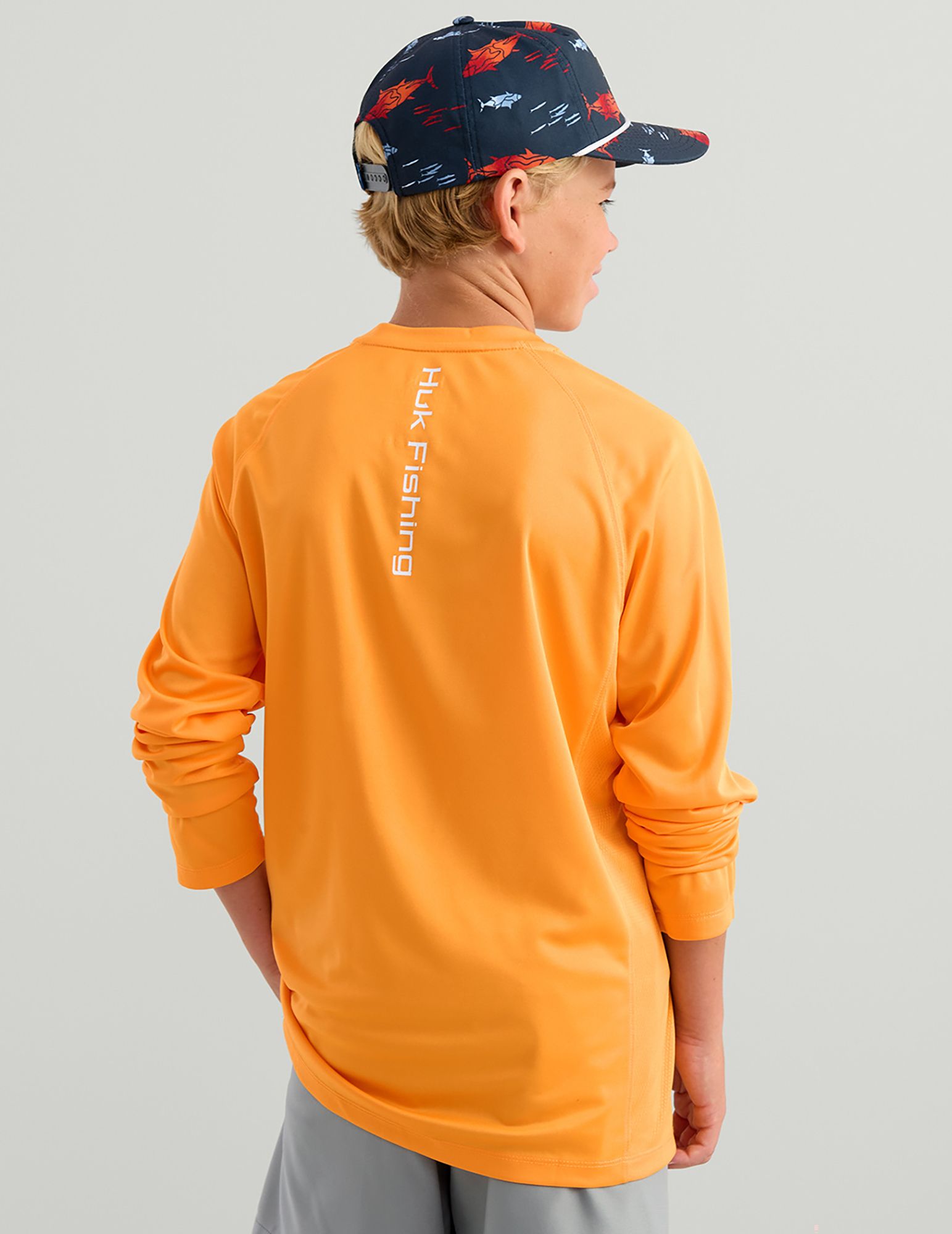 HUK Youth Pursuit Solid Long Sleeve Shirt product image