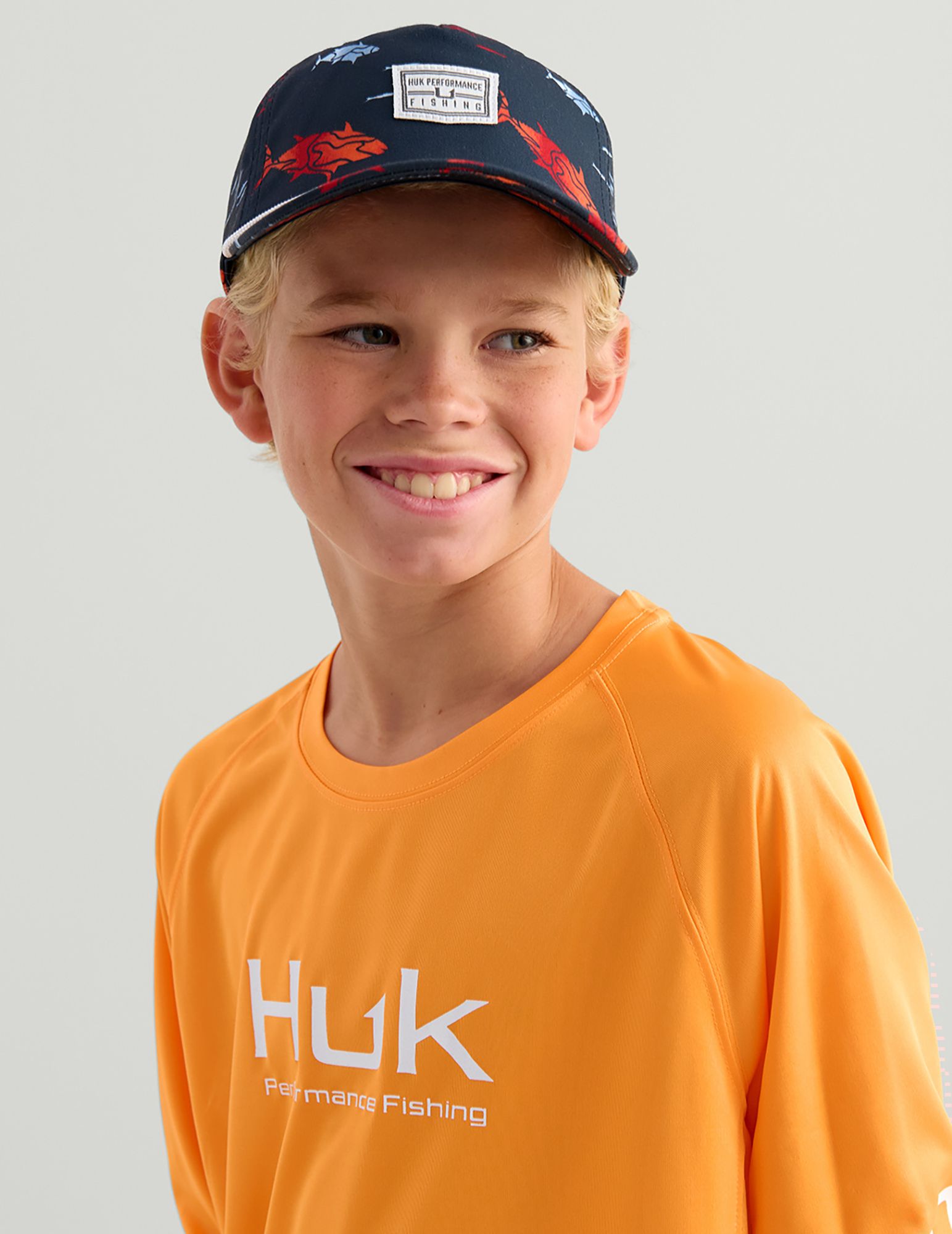 HUK Youth Pursuit Solid Long Sleeve Shirt product image
