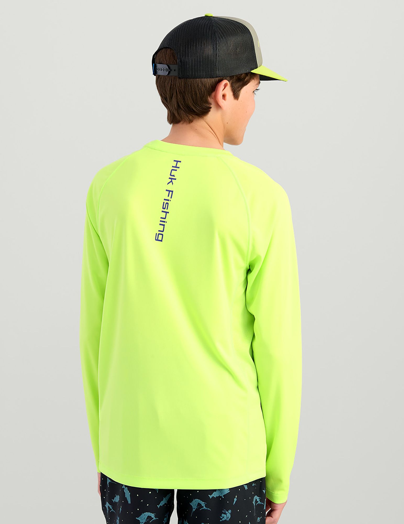 HUK Youth Pursuit Solid Long Sleeve Shirt product image