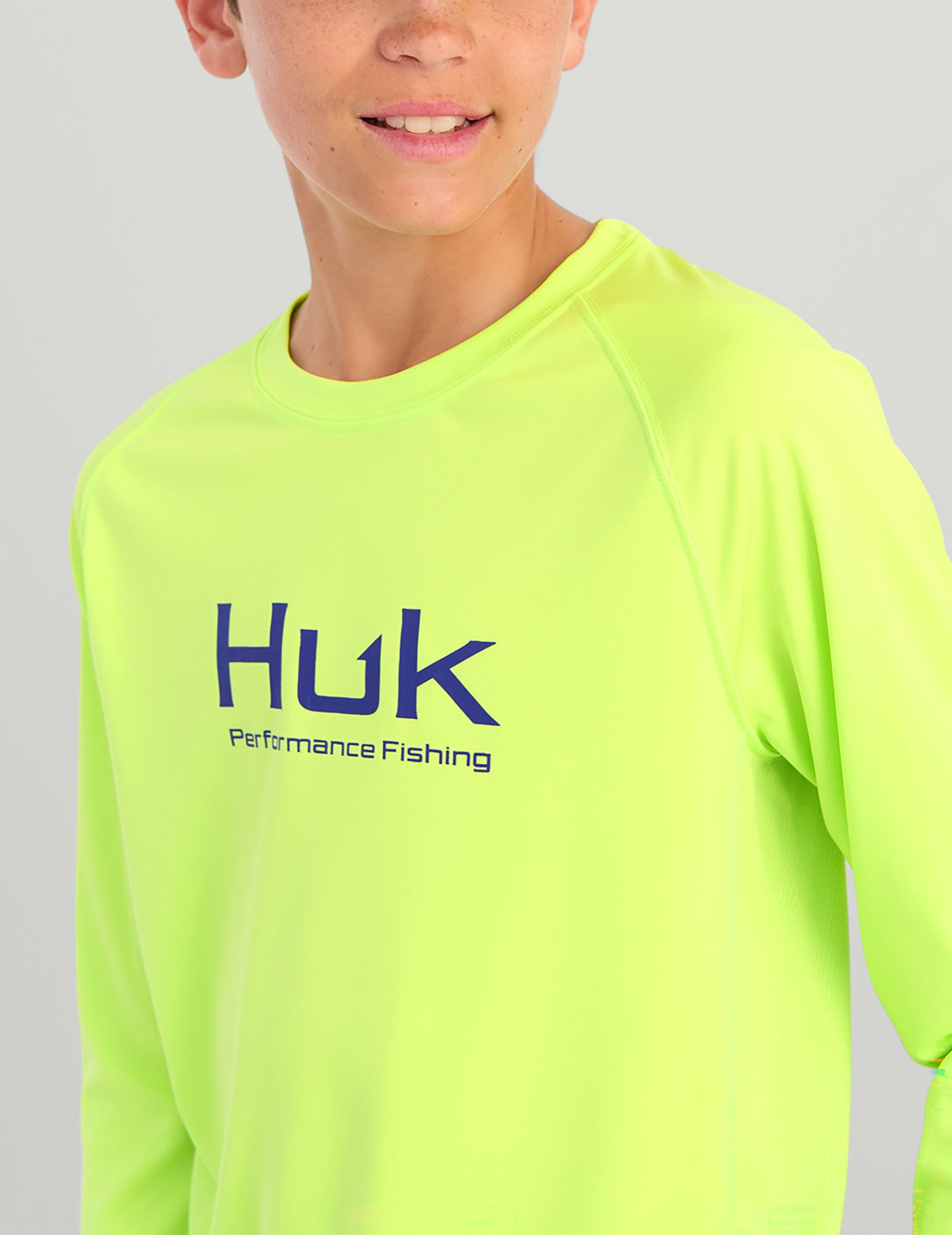 HUK Youth Pursuit Solid Long Sleeve Shirt product image