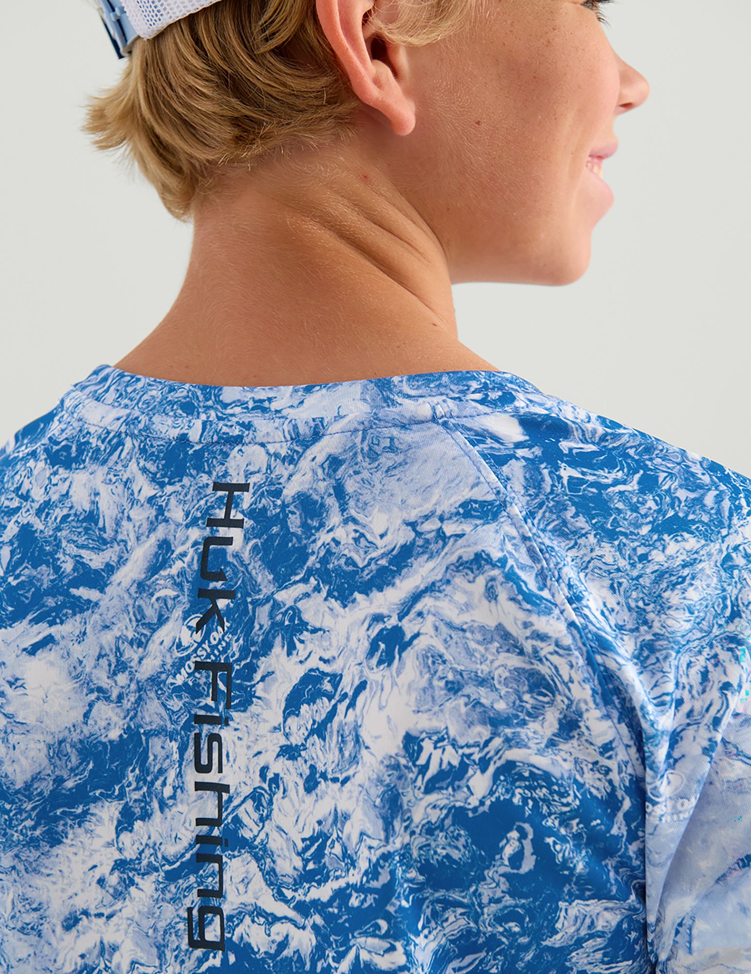 HUK Boys' Mossy Oak Pursuit Performance Long Sleeve Shirt product image