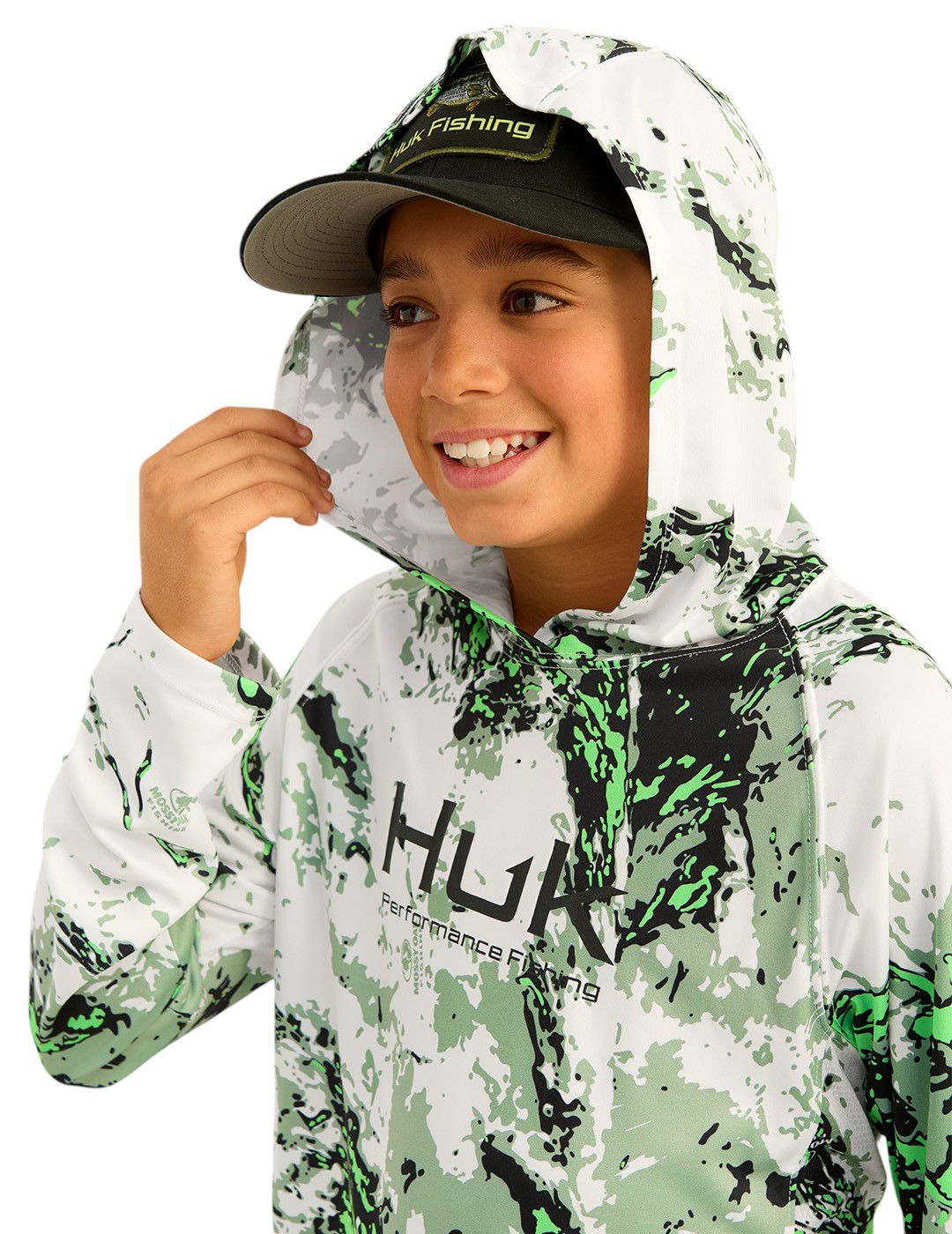 HUK Kids' Mossy Oak Pursuit Performance Hoodie product image