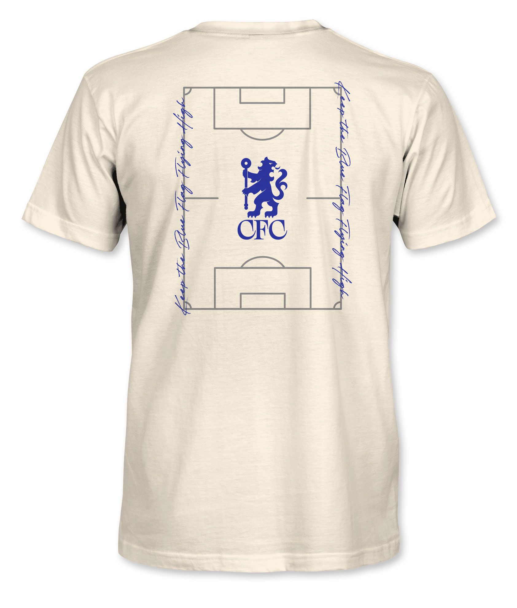 1863 FC Adult Chelsea FC Off White Stadium Oversized T-Shirt product image