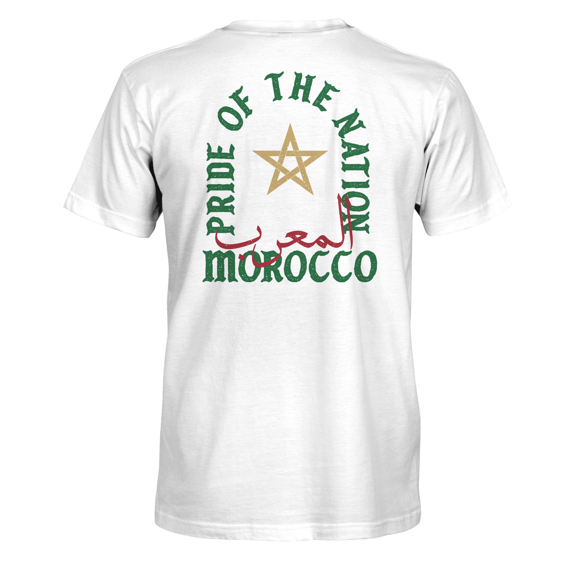 1863 FC Adult Morroco White Pride of The Nation T-Shirt product image