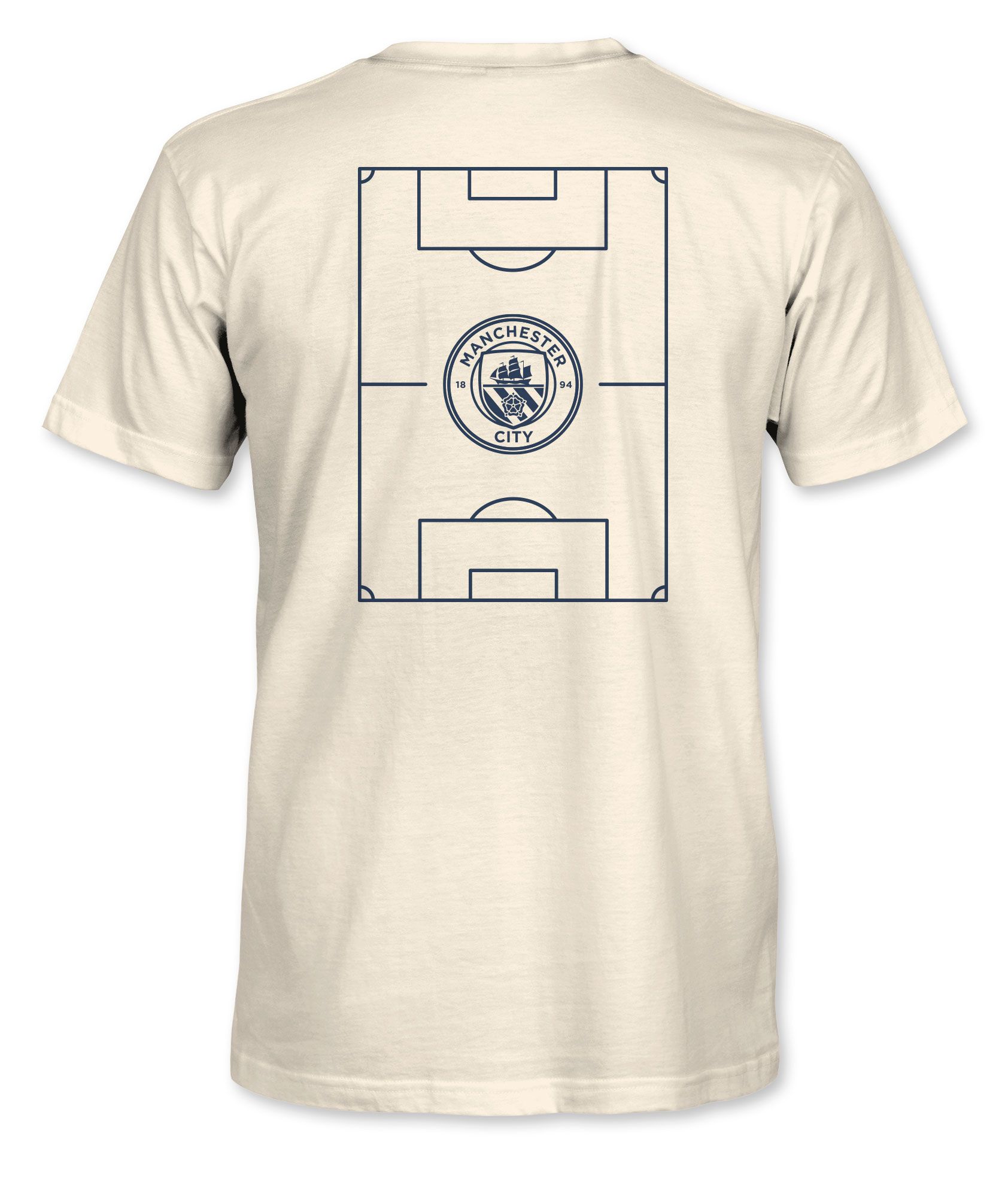 1863 FC Adult Manchester City Off White Stadium Oversized T-Shirt product image