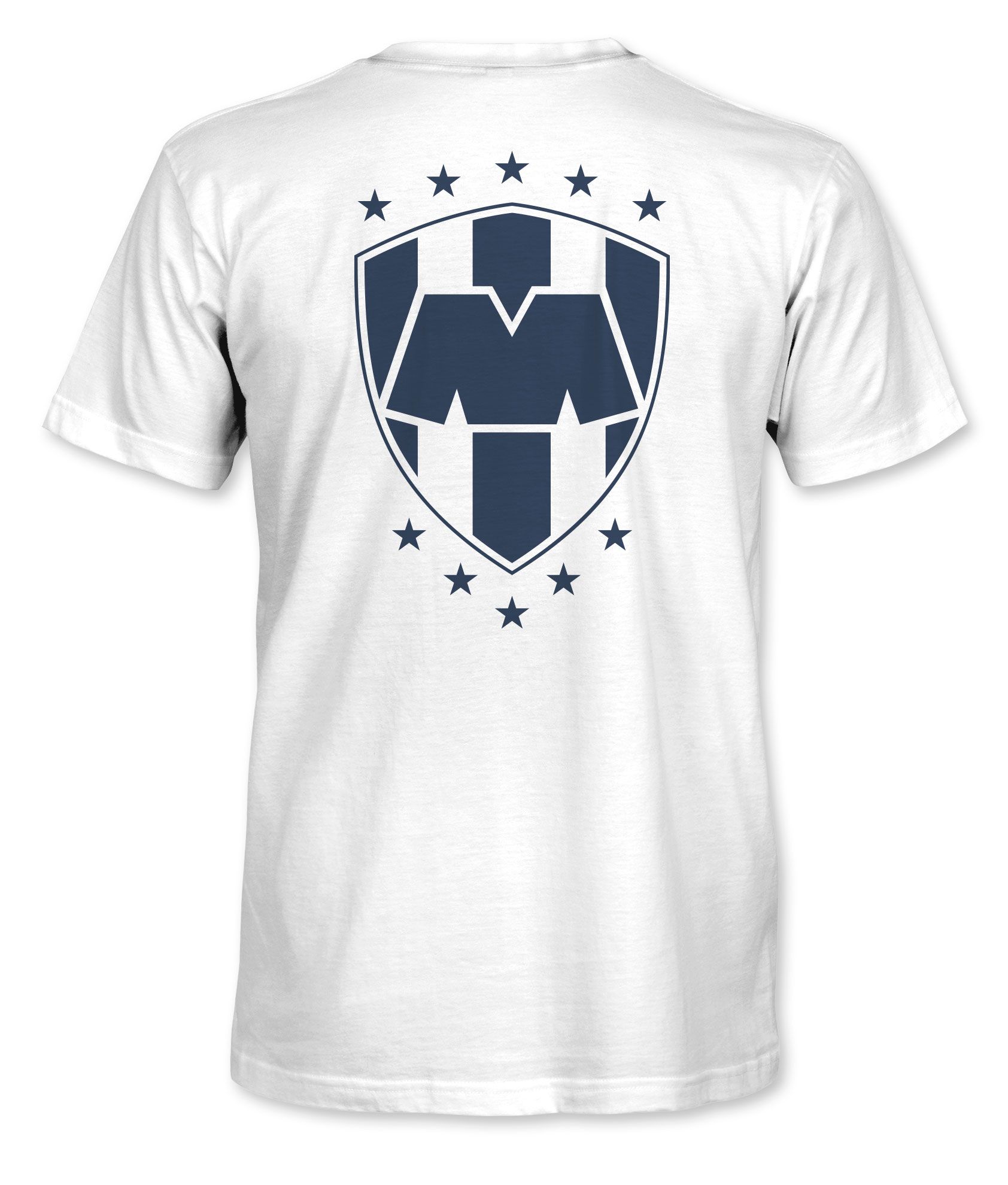 1863 FC Adult CF Monterrey White Logo Oversized T-Shirt product image