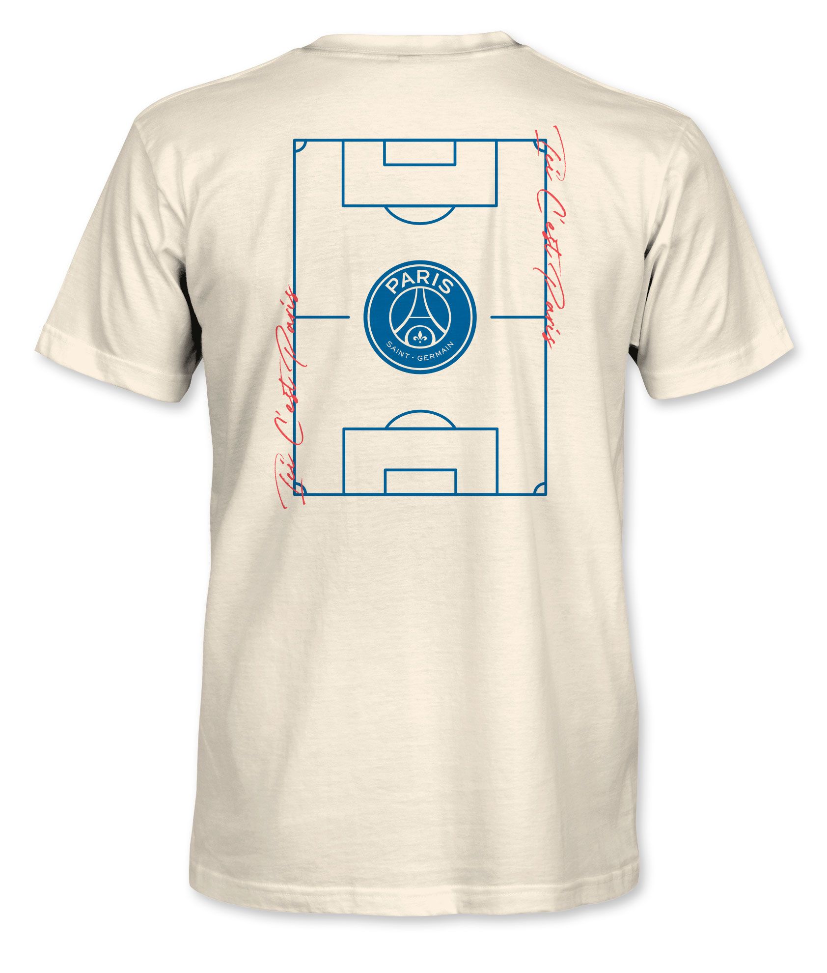 1863 FC Adult Paris Saint-Germain Off White Stadium Oversized T-Shirt product image