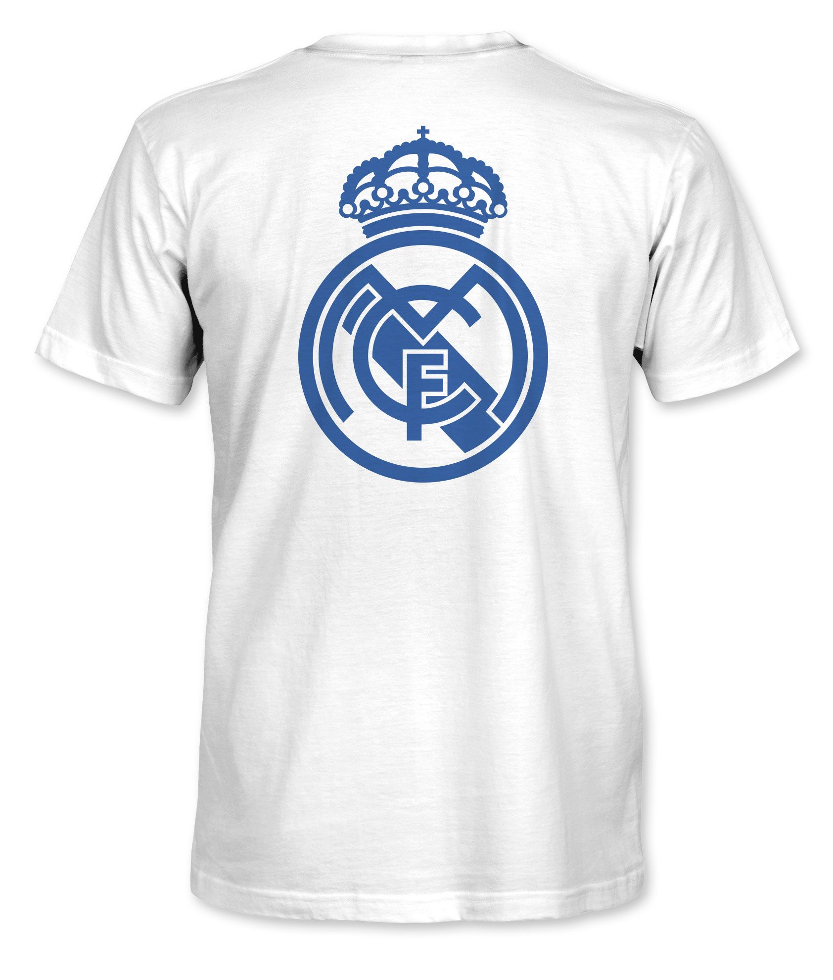 1863 FC Adult Real Madrid White Logo Oversized T-Shirt product image