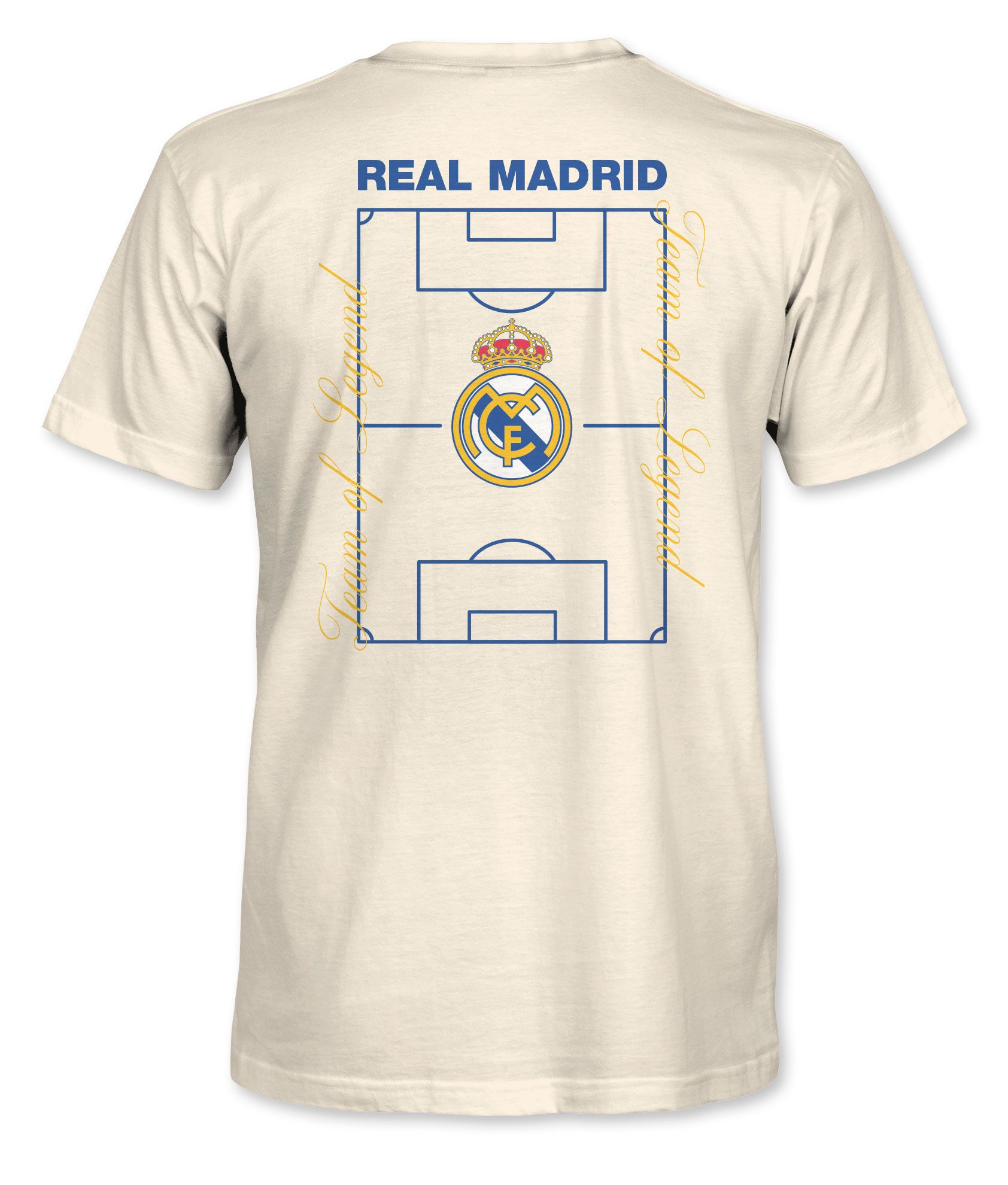 1863 FC Adult Real Madrid Off White Stadium Oversized T-Shirt product image