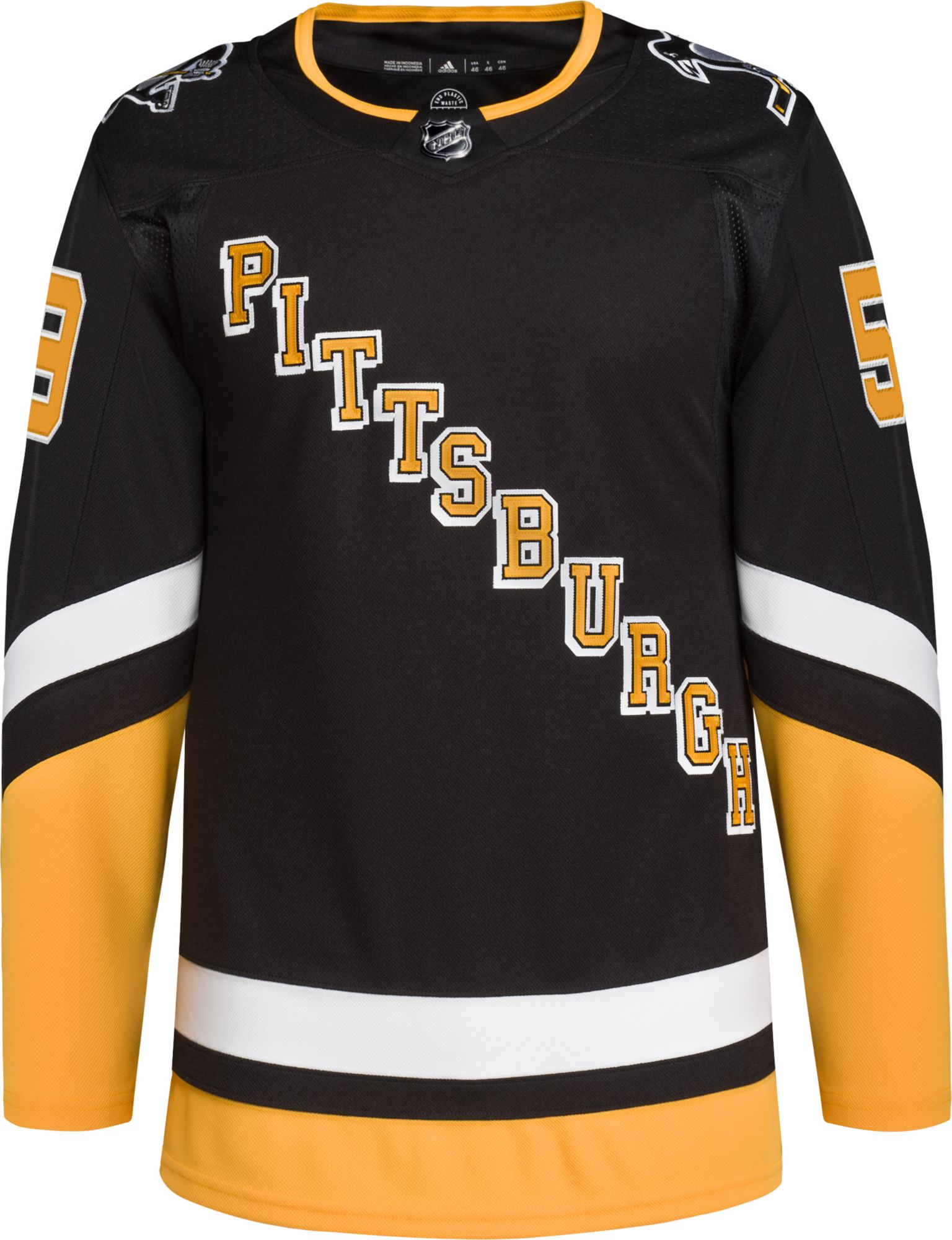 adidas Pittsburgh Penguins Jake Guentzel #59 ADIZERO Premium Authentic Alternate Jersey product image