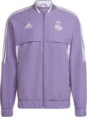adidas Real Madrid '22 Anthem Purple Track Jacket product image