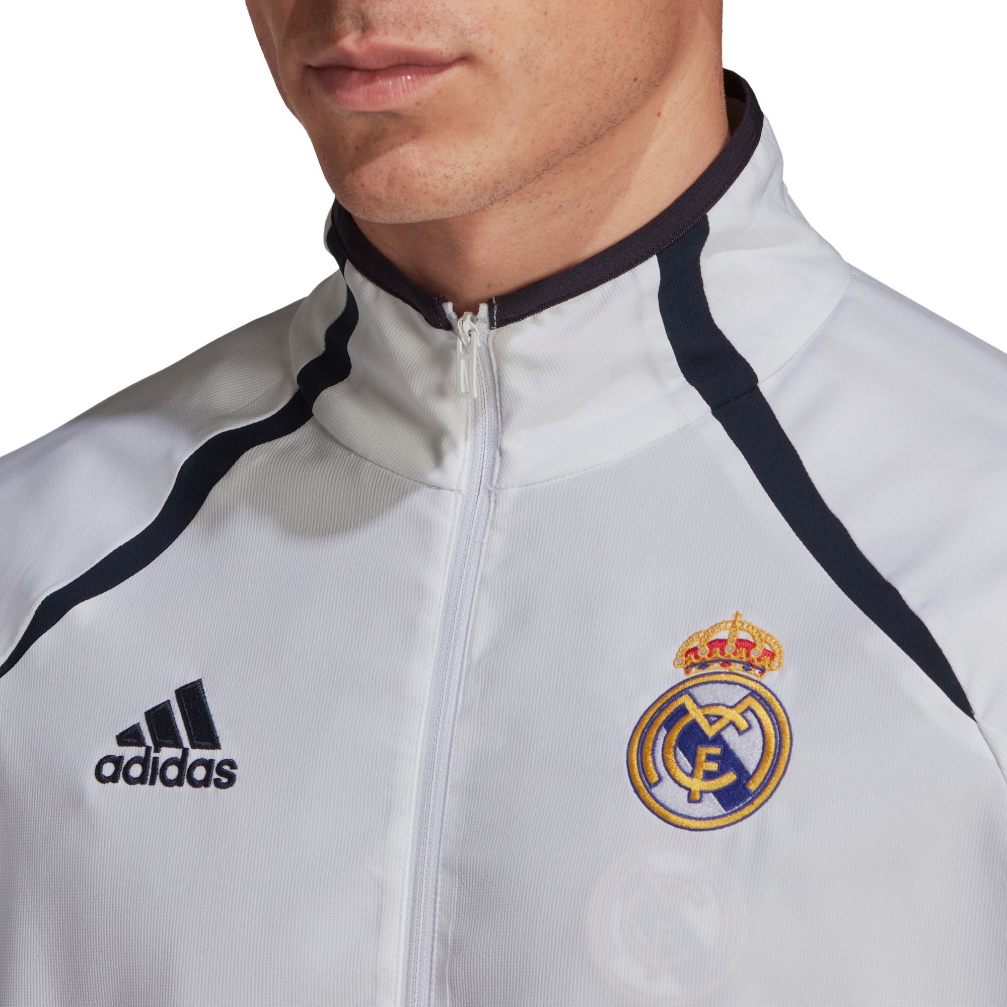 adidas Real Madrid Teamgeist White Jacket product image