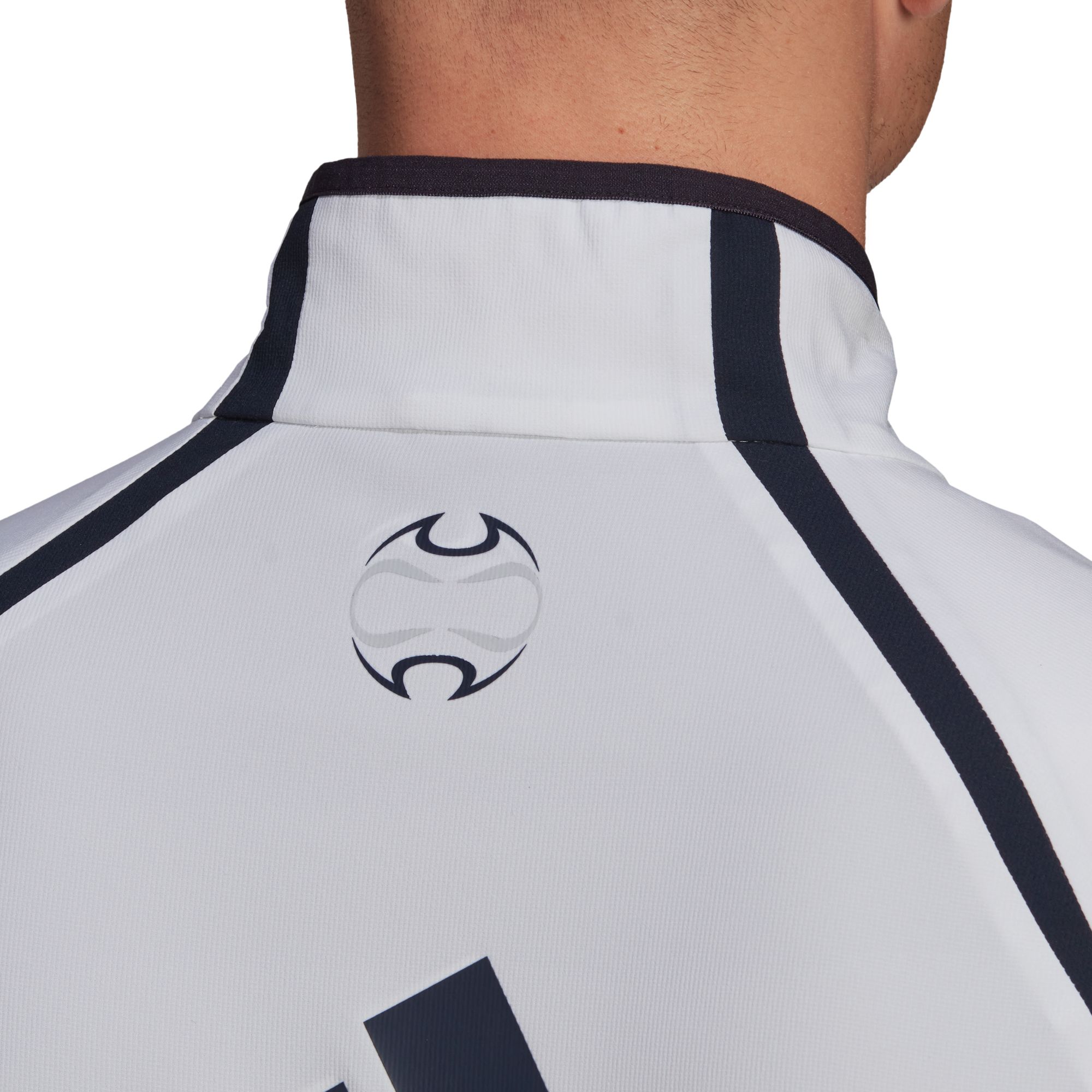 adidas Real Madrid Teamgeist White Jacket product image