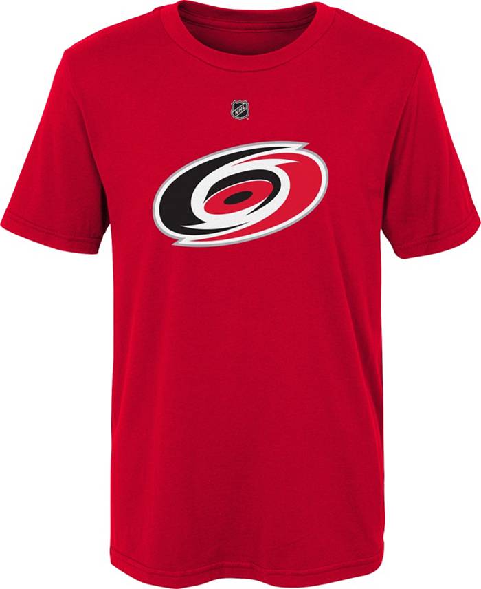 Fanatics Branded NHL Carolina Hurricanes Sebastian Aho #20 Black T-Shirt, Men's, Large