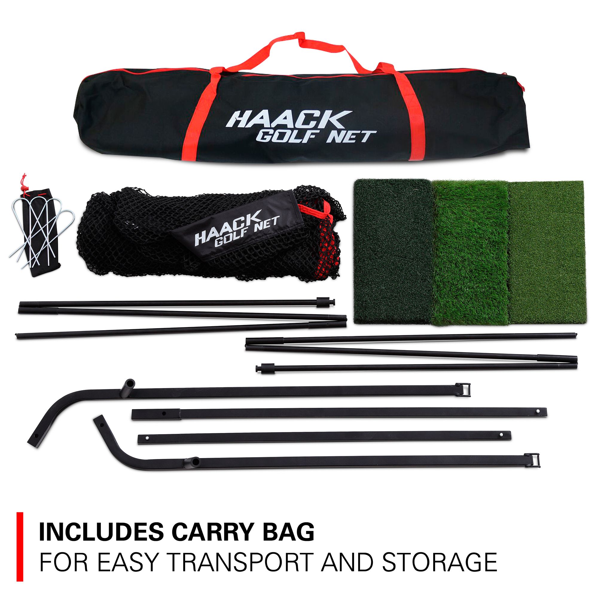 Rukket Sports Haack Golf Net with Tri Turf Mat product image