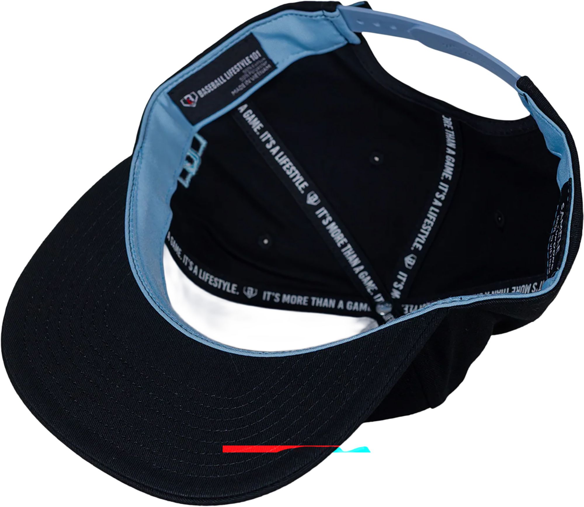 Baseball Lifestyle 101 Adult Filthy Snapback Baseball Hat product image