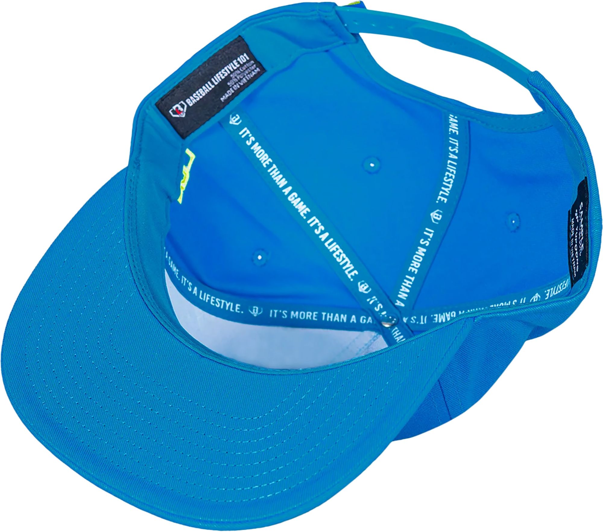 Baseball Lifestyle 101 Adult Filthy Snapback Baseball Hat product image