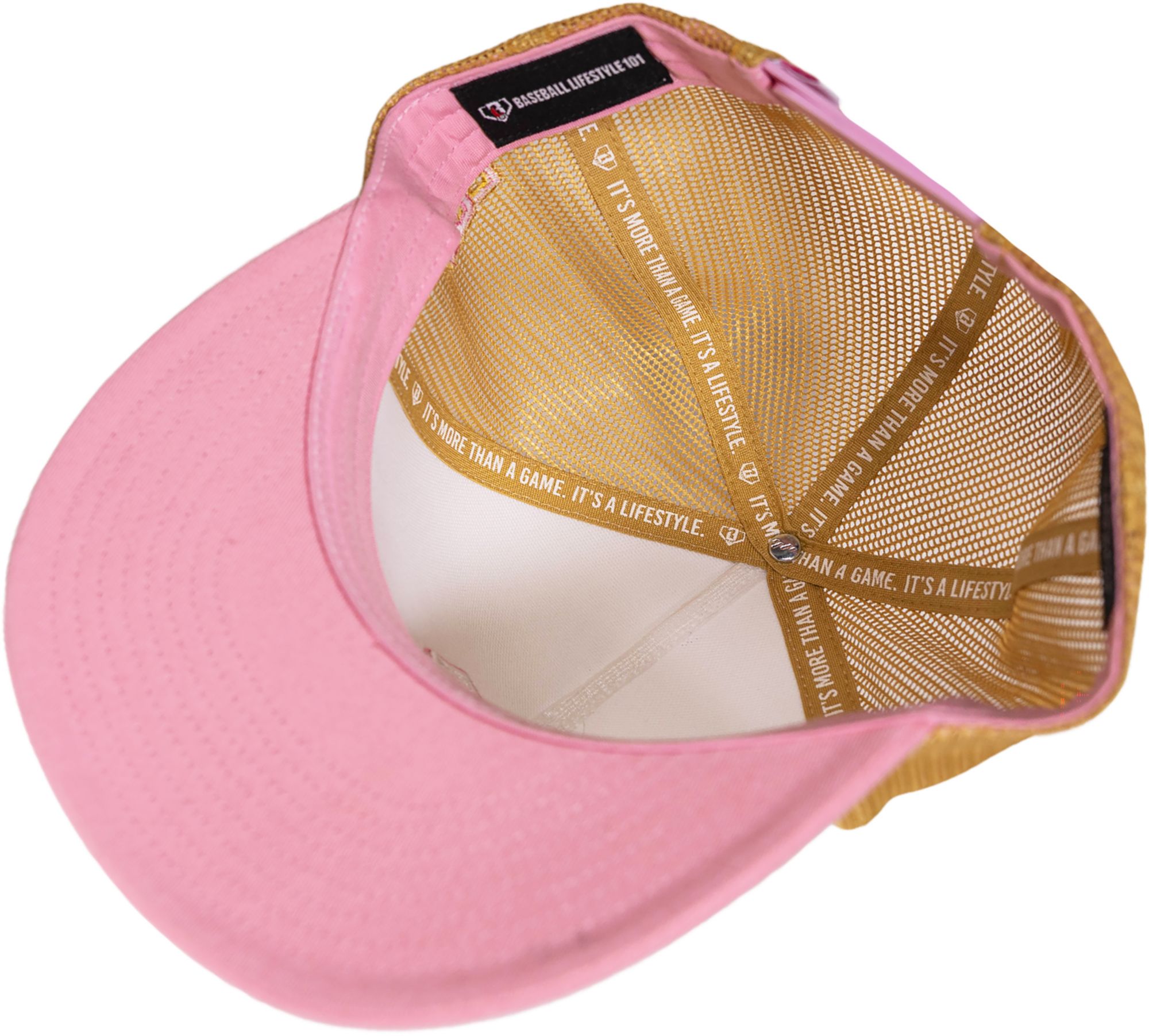 Baseball Lifestyle 101 Drip Mesh Snapback Baseball Hat product image