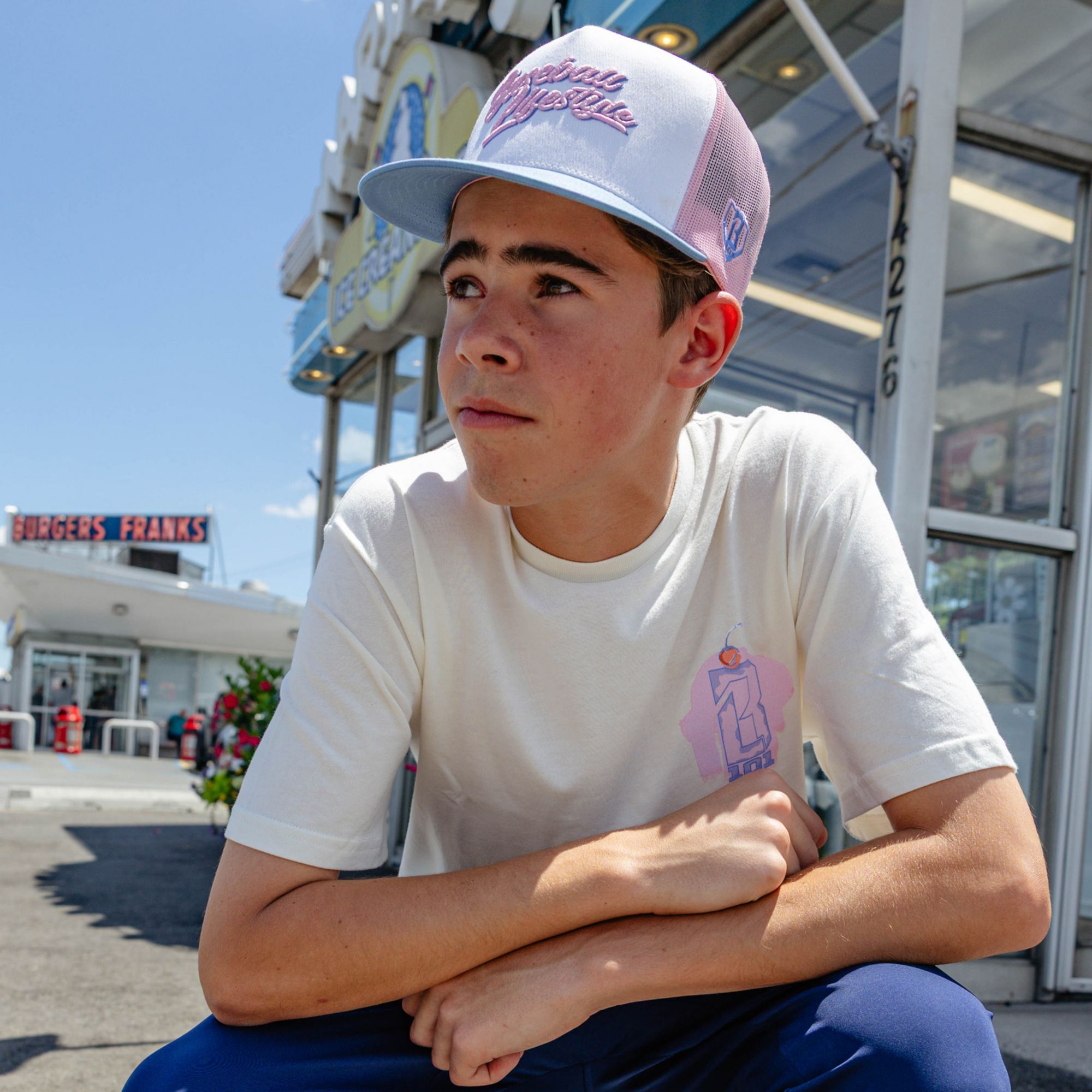 Baseball Lifestyle 101 Signature Off Field Snapback Baseball Hat product image