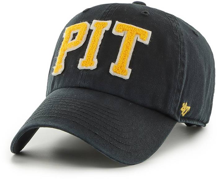 Pittsburgh Pirates '47 Logo Cooperstown Collection Clean Up Adjustable Hat  - Black