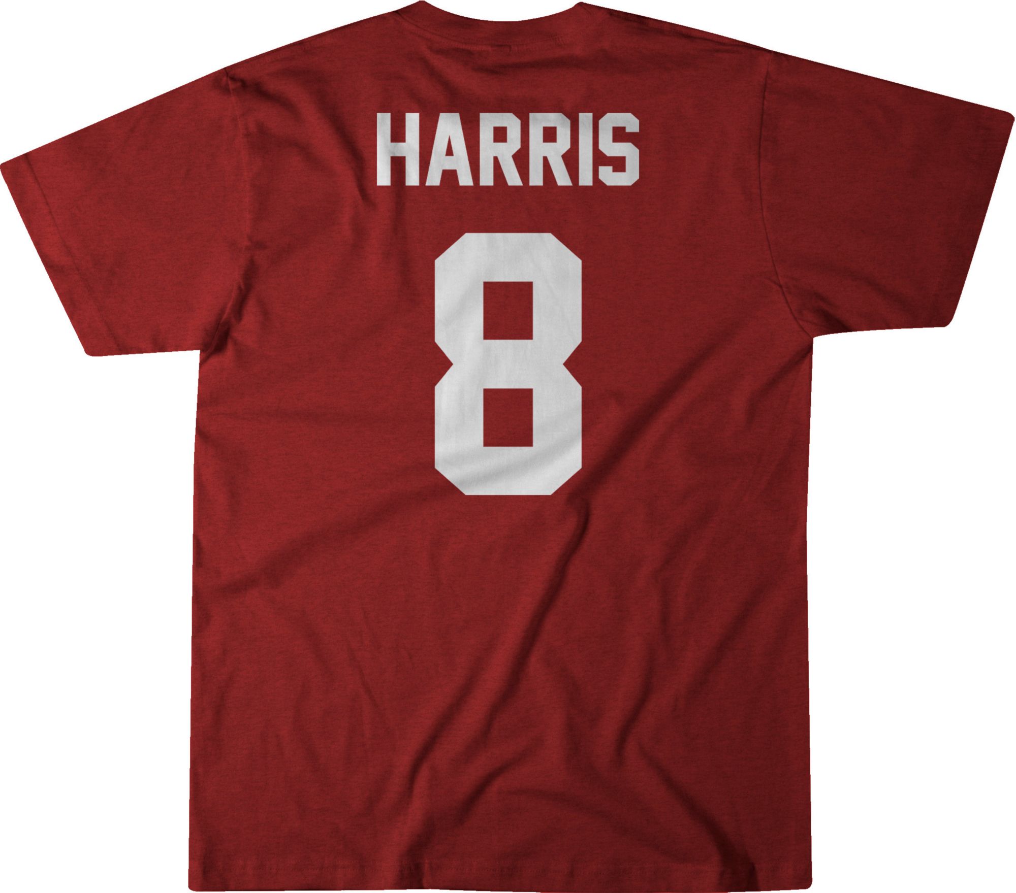 BreakingT Alabama Crimson Tide Christian Harris #8 Crimson T-Shirt product image