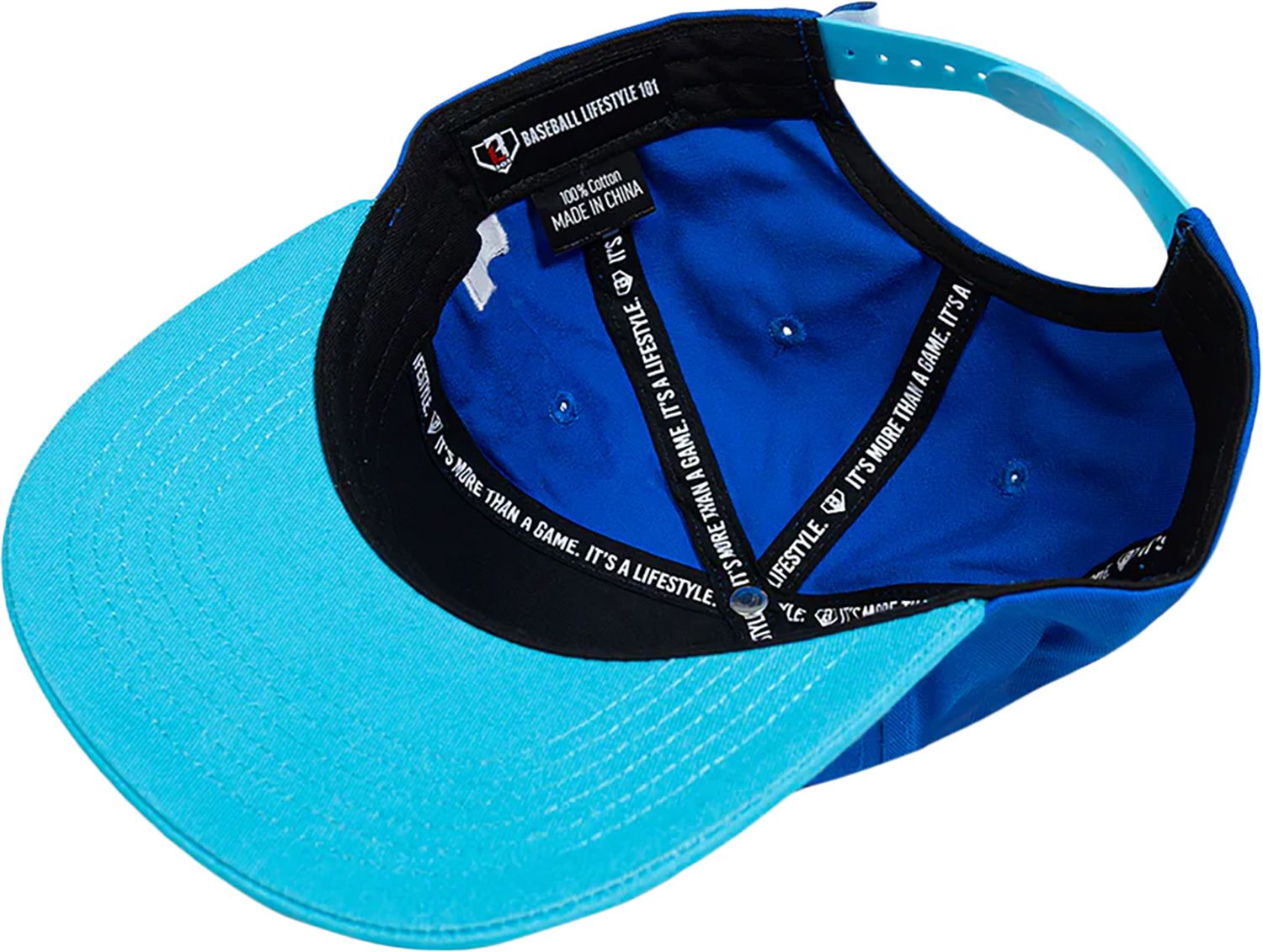 Baseball Lifestyle 101 Snowballs and Fastballs Baseball Snapback Hat product image