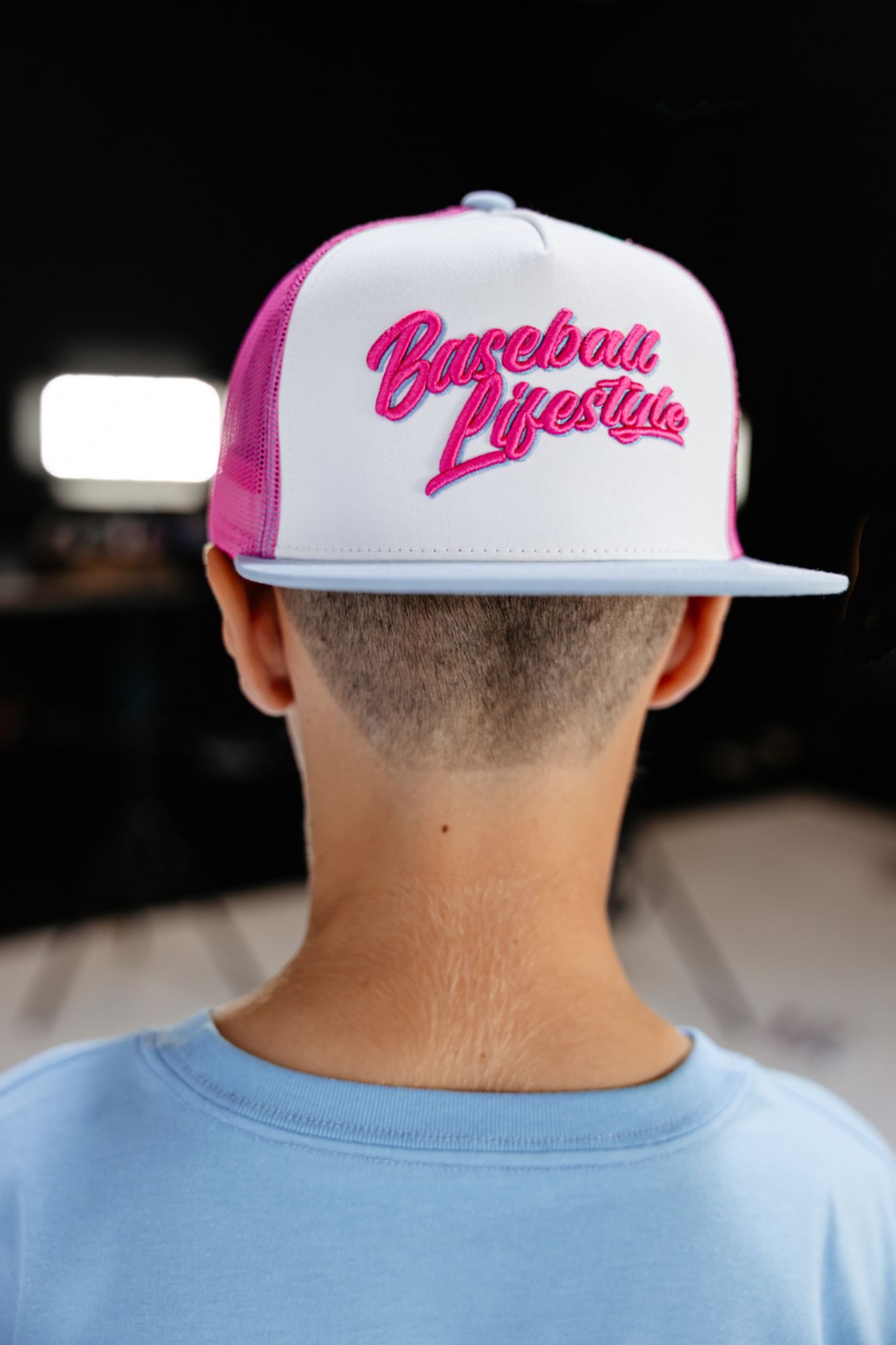 Baseball Lifestyle 101 Youth Signiture Mesh Baseball Hat product image