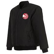 JH Design Men's Atlanta Hawks Black Reversible Wool Jacket product image