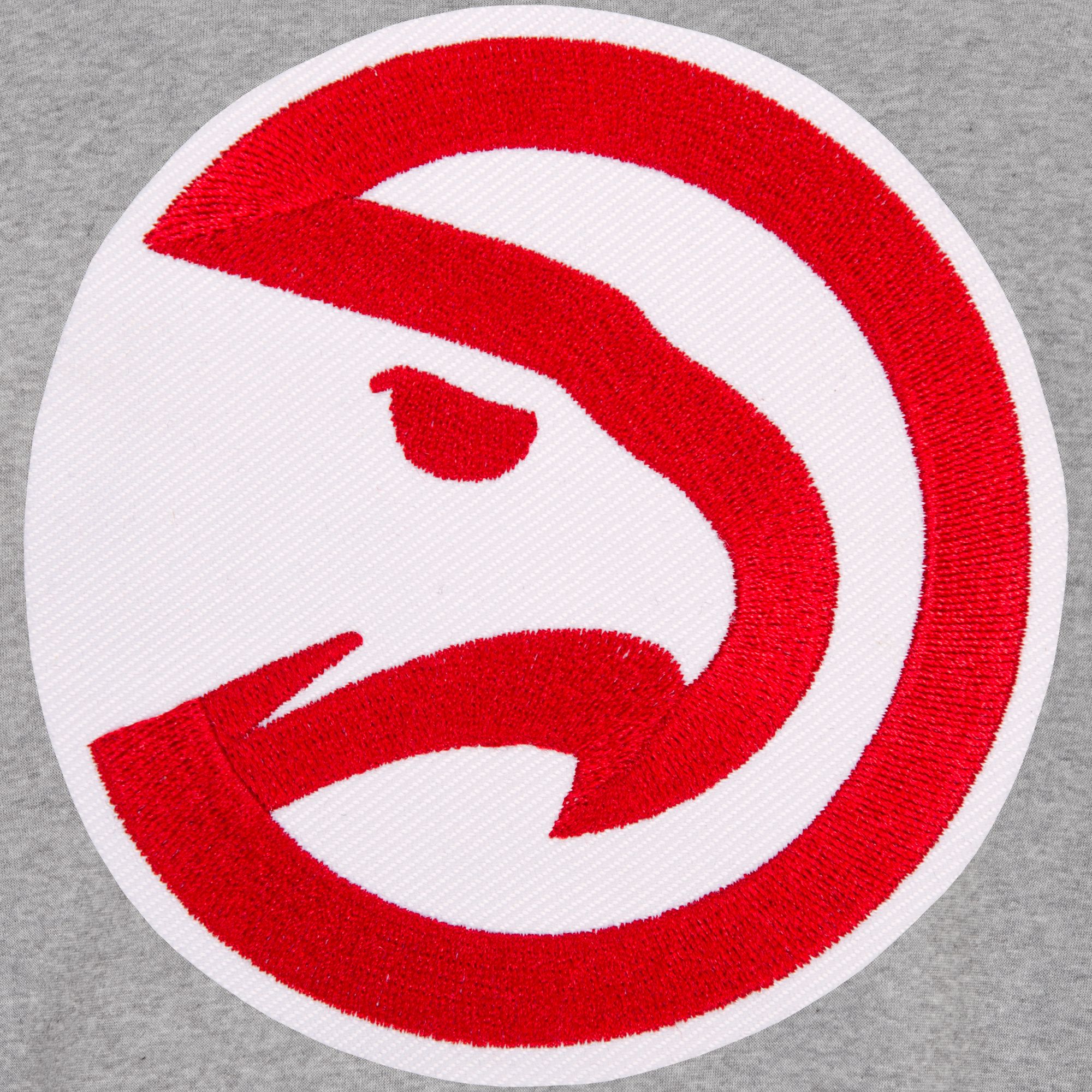 JH Design Men's Atlanta Hawks Grey Reversible Fleece Jacket product image