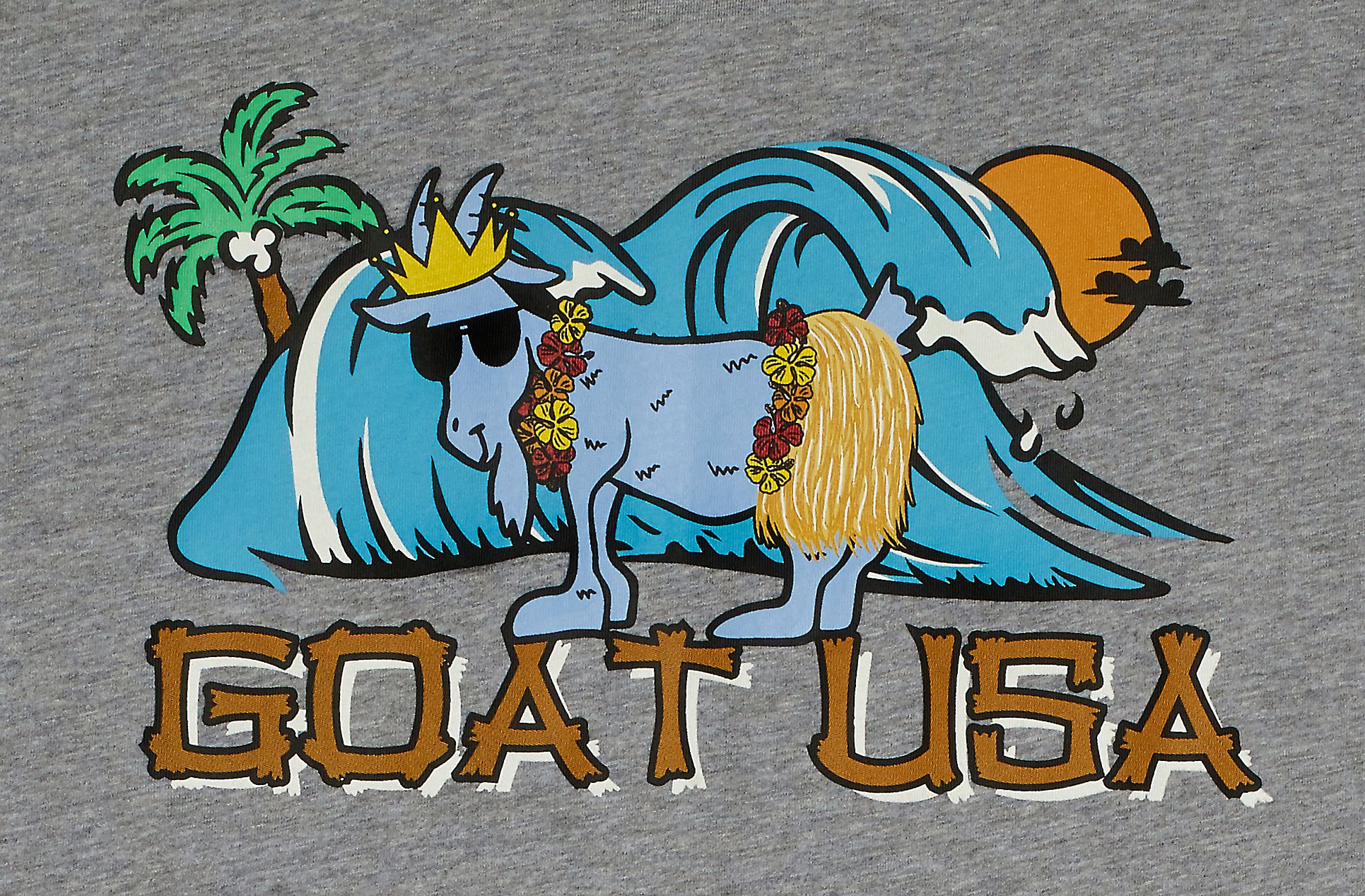 GOAT USA Youth Hawiian T-Shirt product image