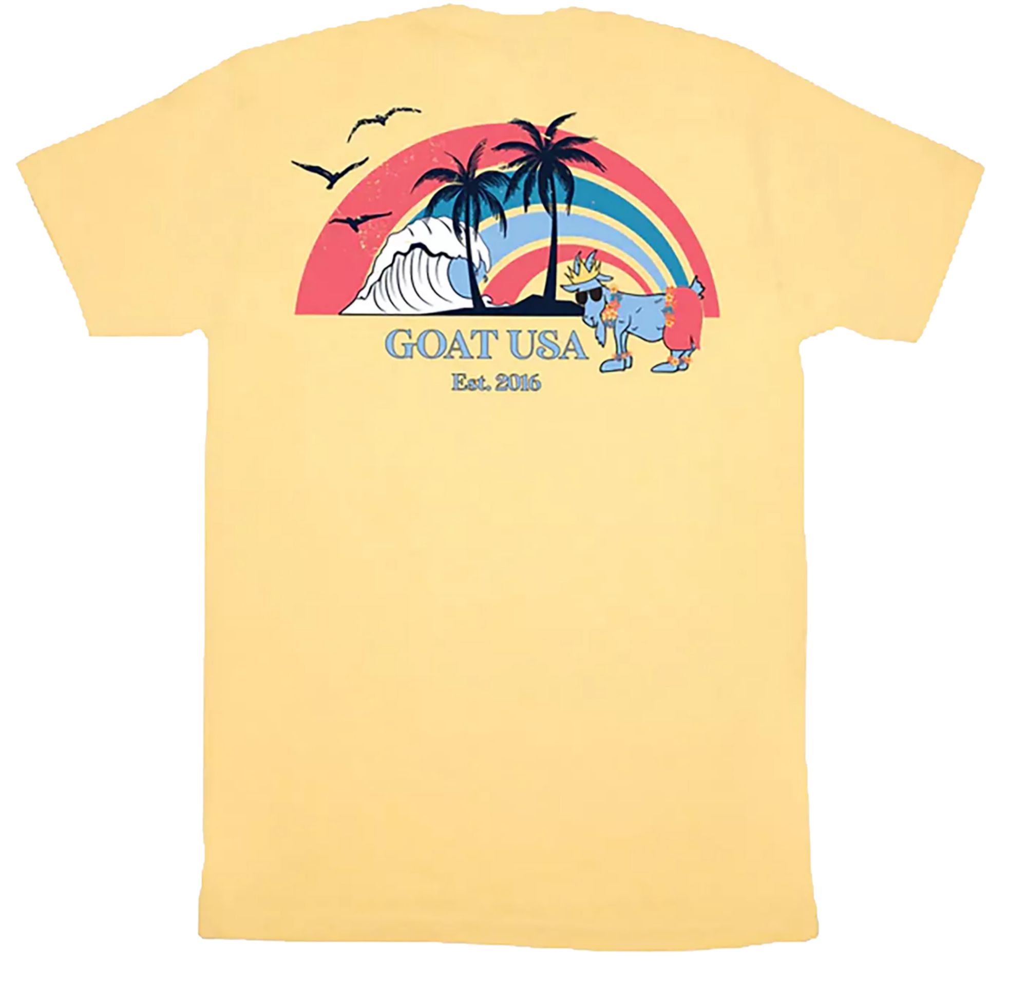 GOAT USA Adult Hawaiian T-Shirt product image