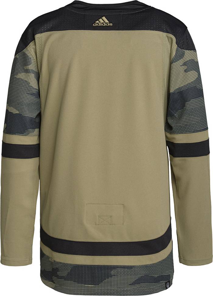 Adidas San Jose Sharks Camo Adizero Authentic Jersey, Men's, Size 54, Green