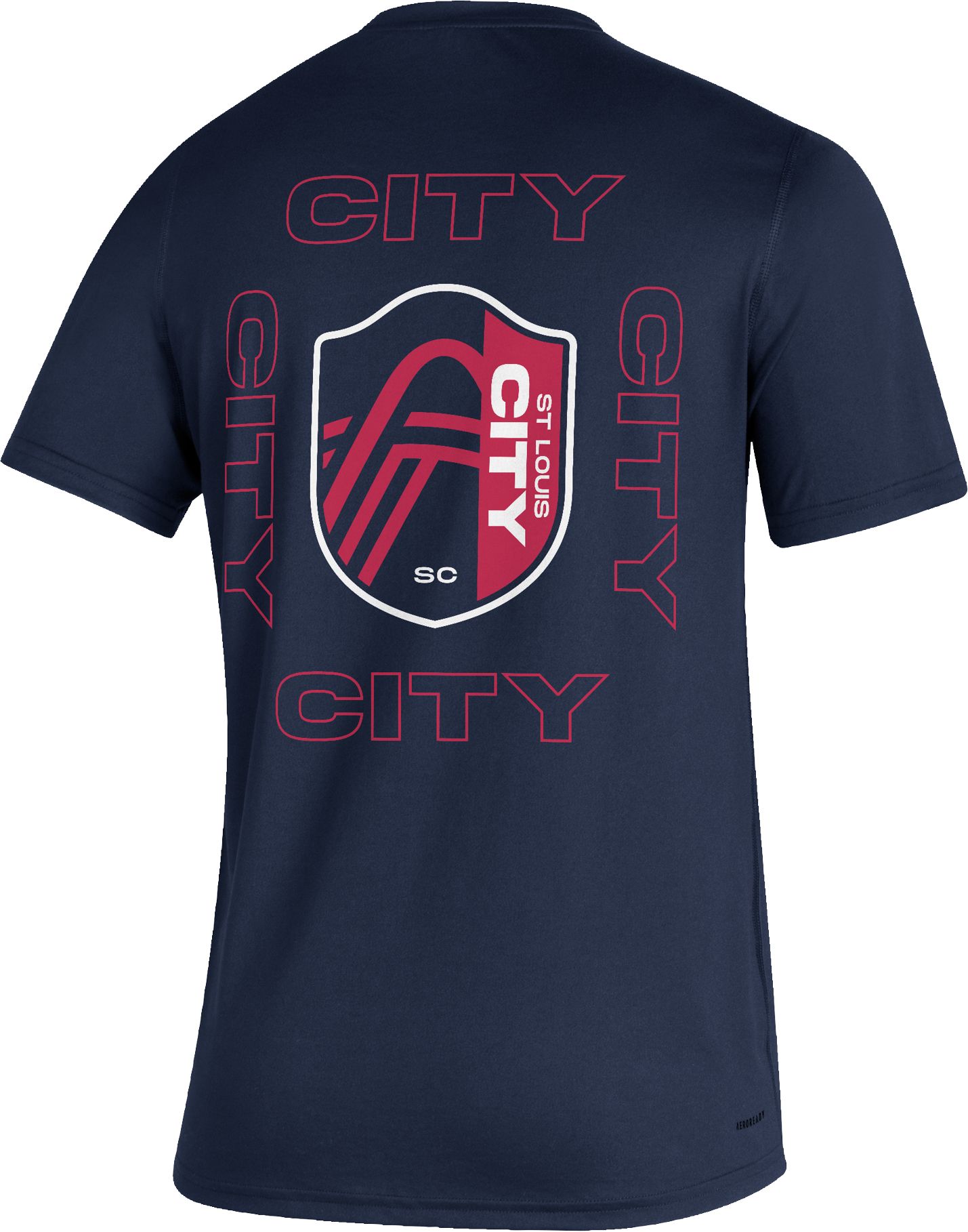 adidas Men's St. Louis SC Kickoff Creator Navy Performance T-Shirt product image