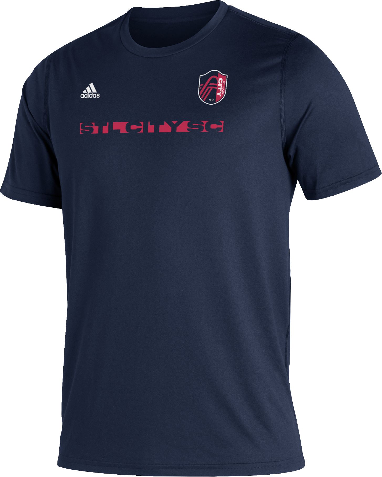 adidas Men's St. Louis SC Kickoff Creator Navy Performance T-Shirt product image