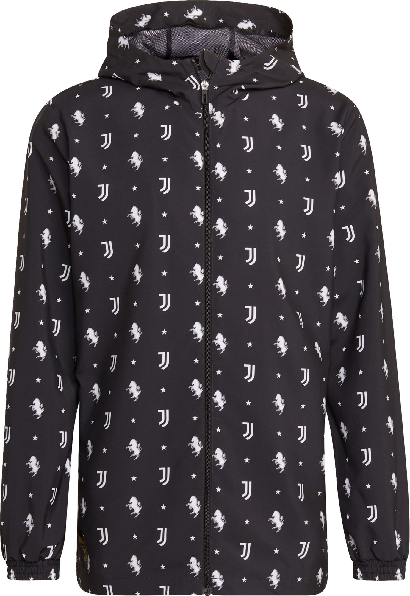 adidas Juventus Q2 Black Windbreaker Jacket product image