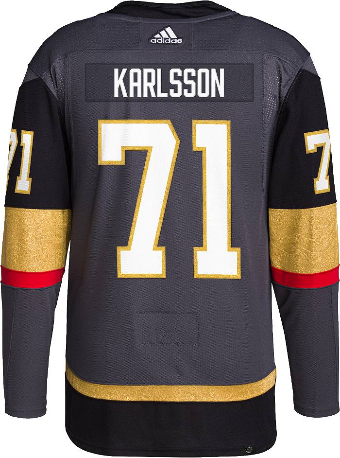 Las Vegas Golden Knights Adidas Climalite Authentic Away Hockey