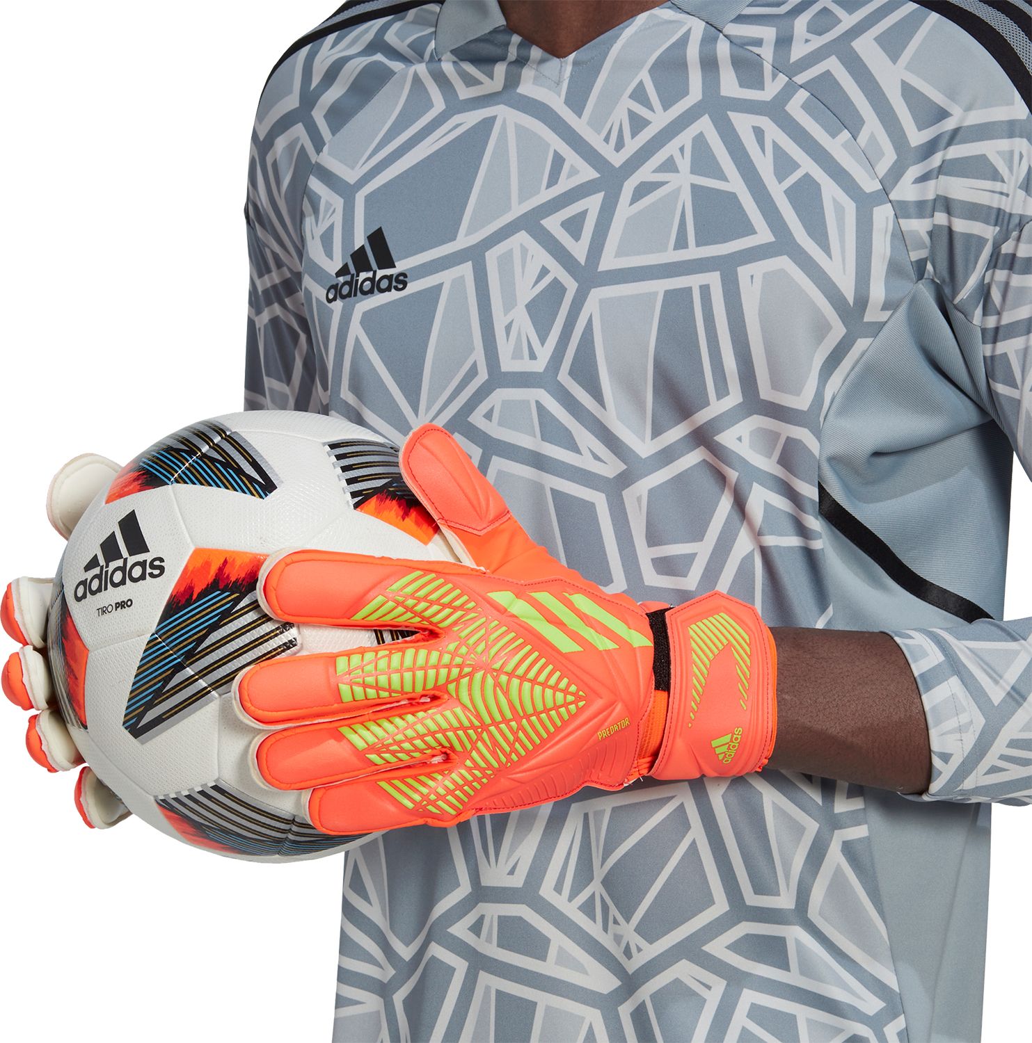 adidas Predator Edge Match Soccer Goalkeeper Gloves