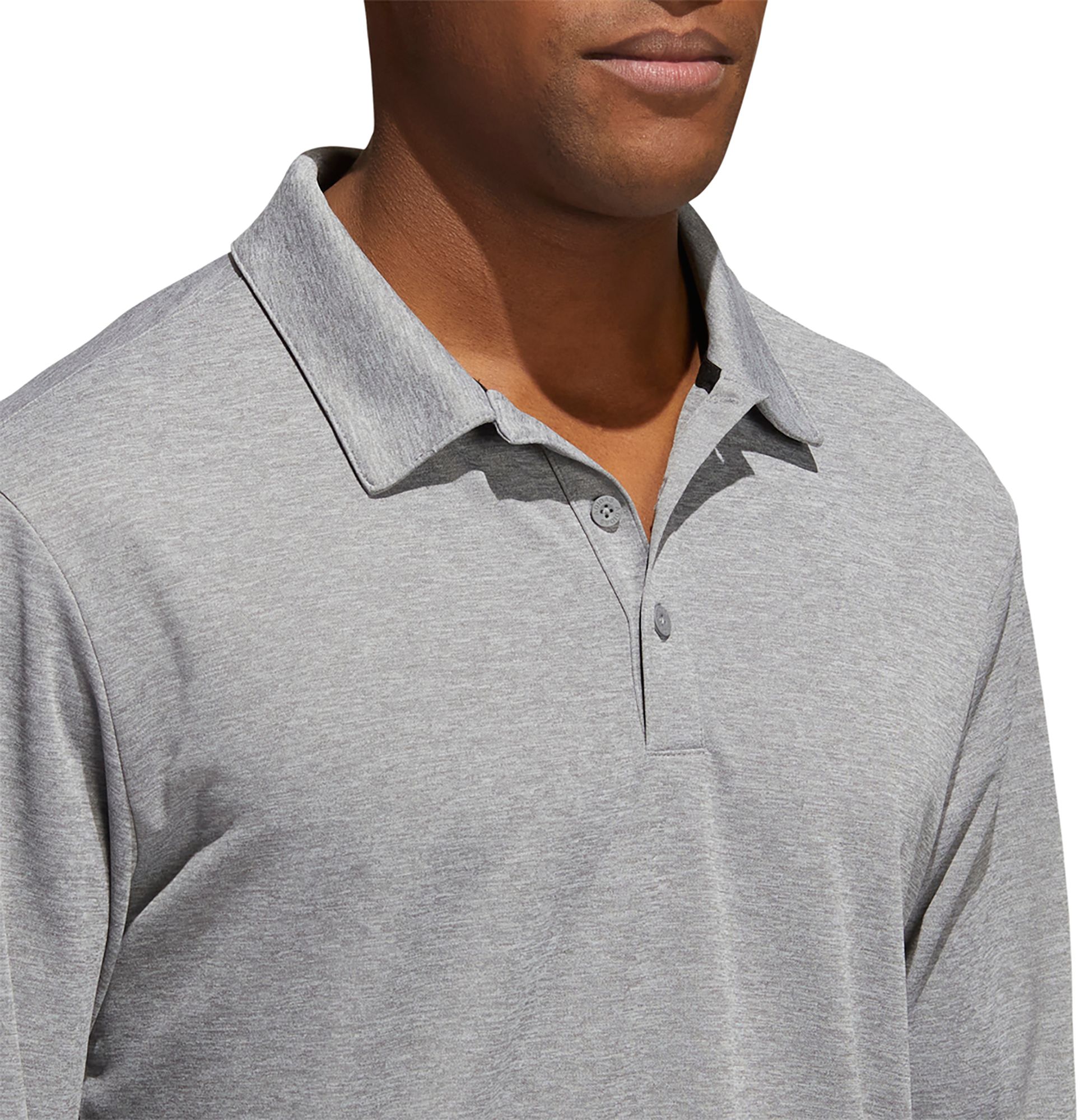 Adidas UPF Long Sleeve Men's Polo