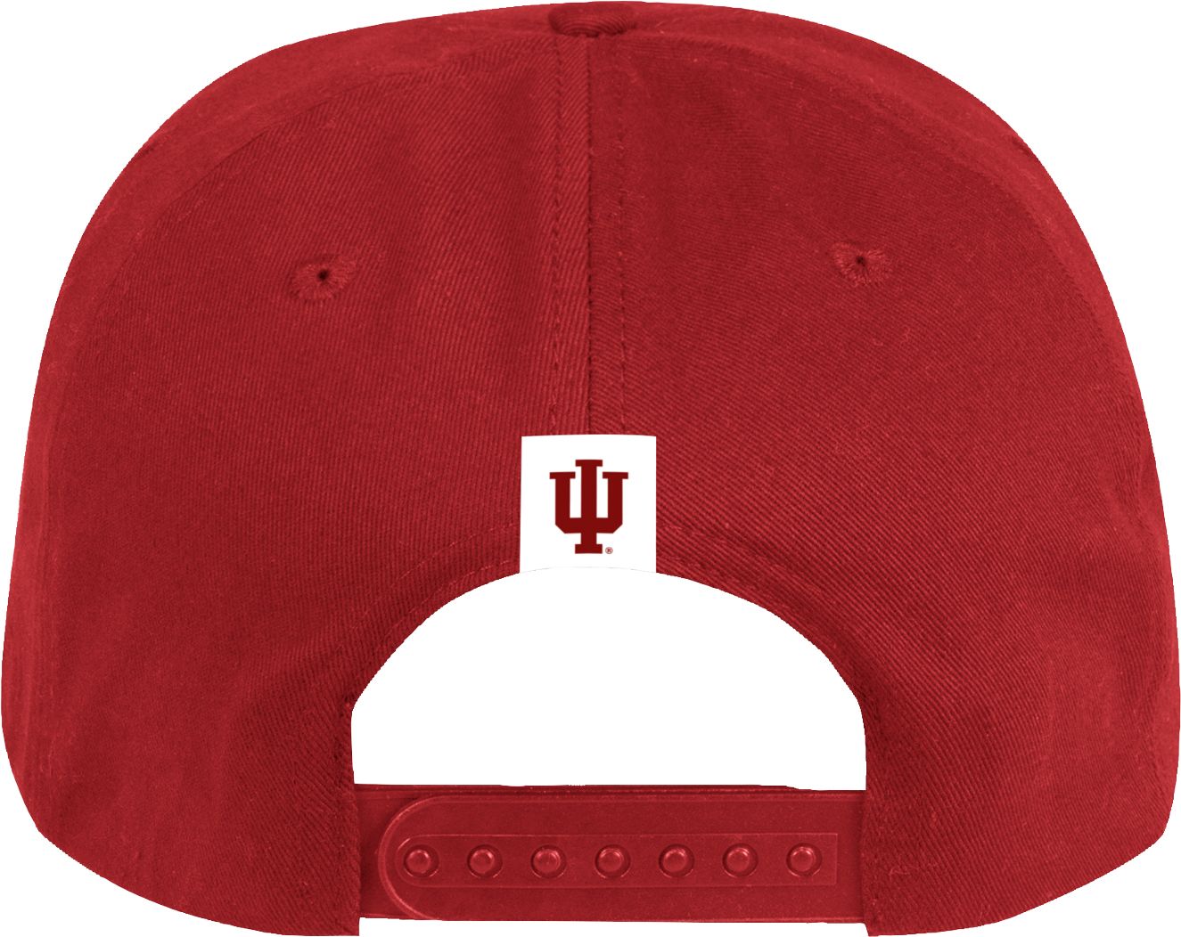 adidas Men's Indiana Hoosiers Crimson Swoop Snapback Adjustable Hat product image