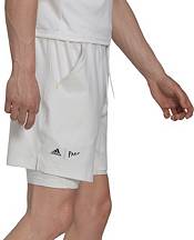 adidas Men's London 2-in-1 Tennis Shorts