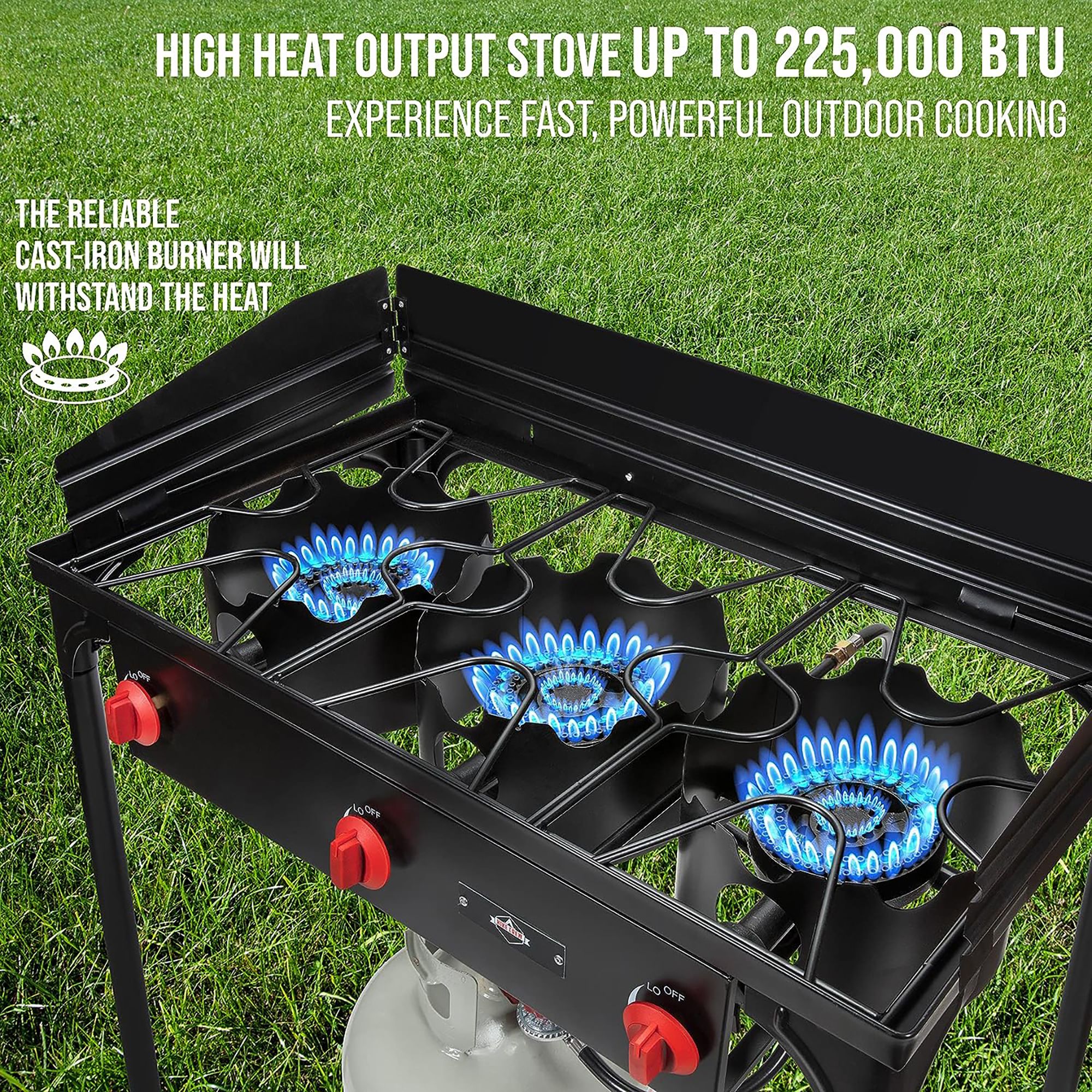 Hike Crew  3-Burner Outdoor Stove with Bag product image