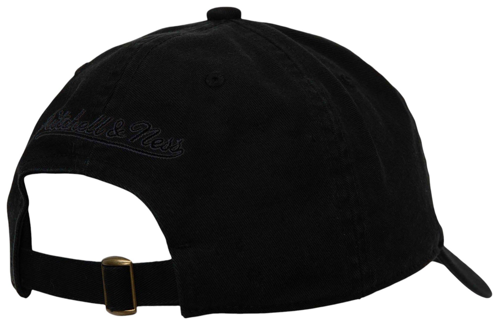 Mitchell & Ness Adult Boston Bruins Primary Logo Black Adjustable Hat product image