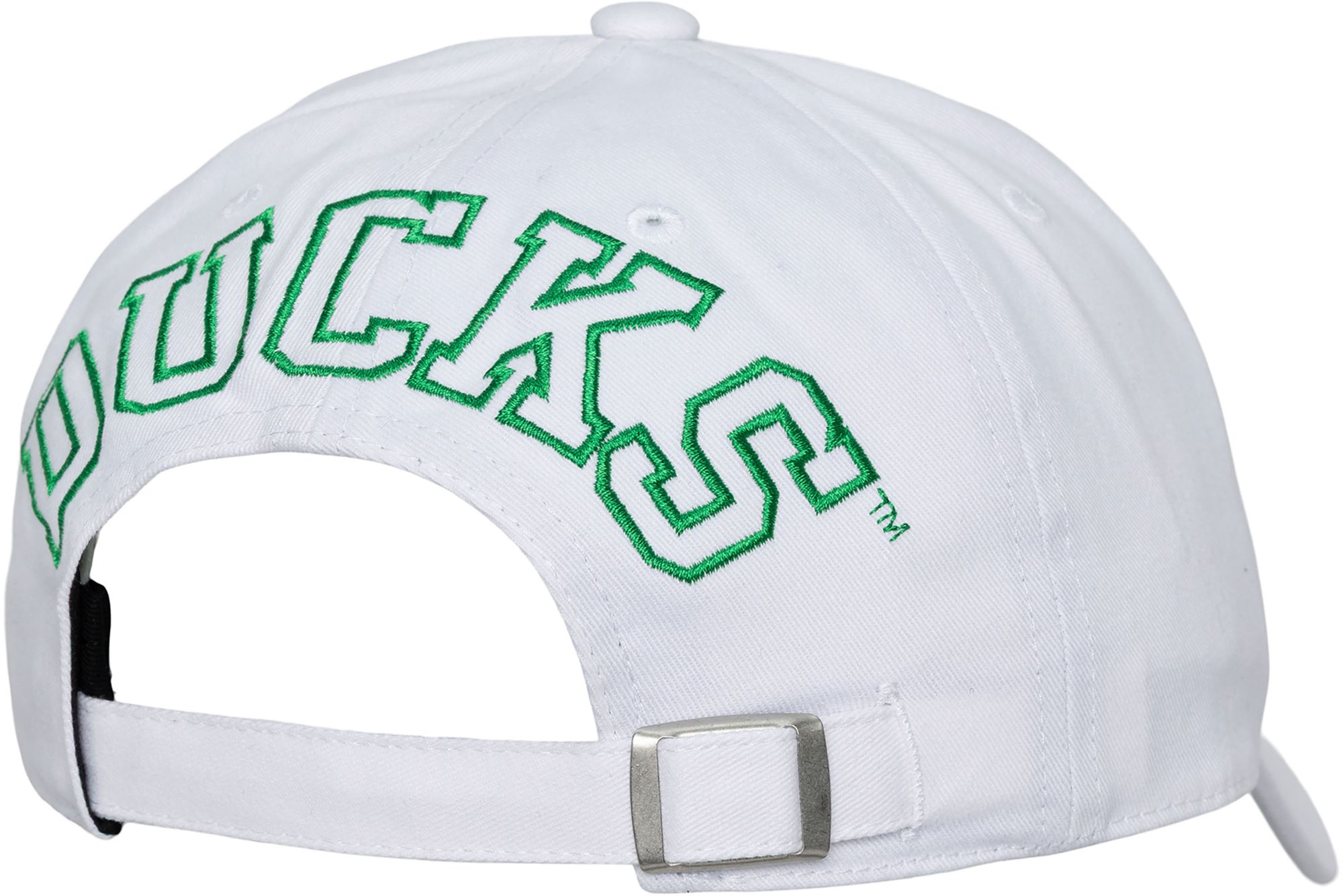 Mitchell & Ness Adult Oregon Ducks White Burst Adjustable Strapback Hat product image