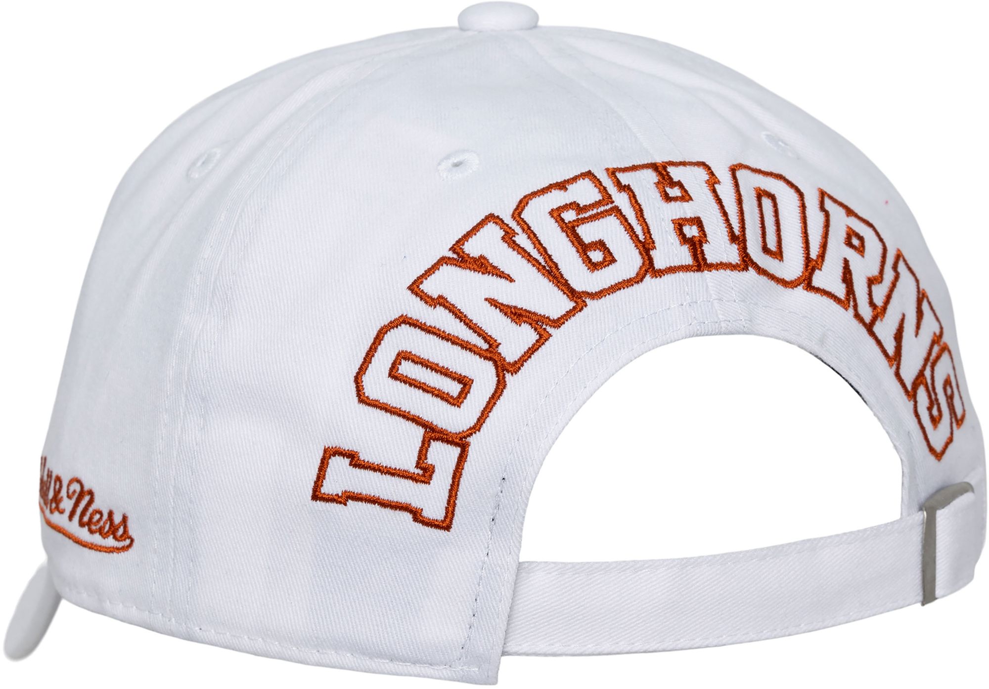 Mitchell & Ness Adult Texas Longhorns White Burst Adjustable Strapback Hat product image