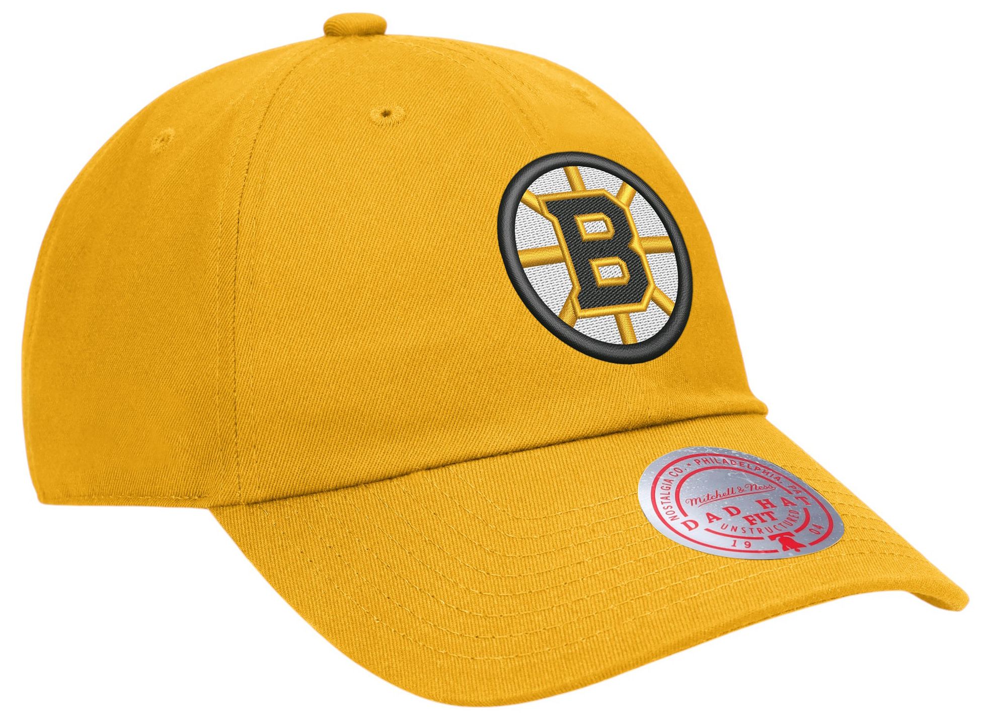 Mitchell & Ness Men's Boston Bruins Gold Secondary 1904 Hat product image