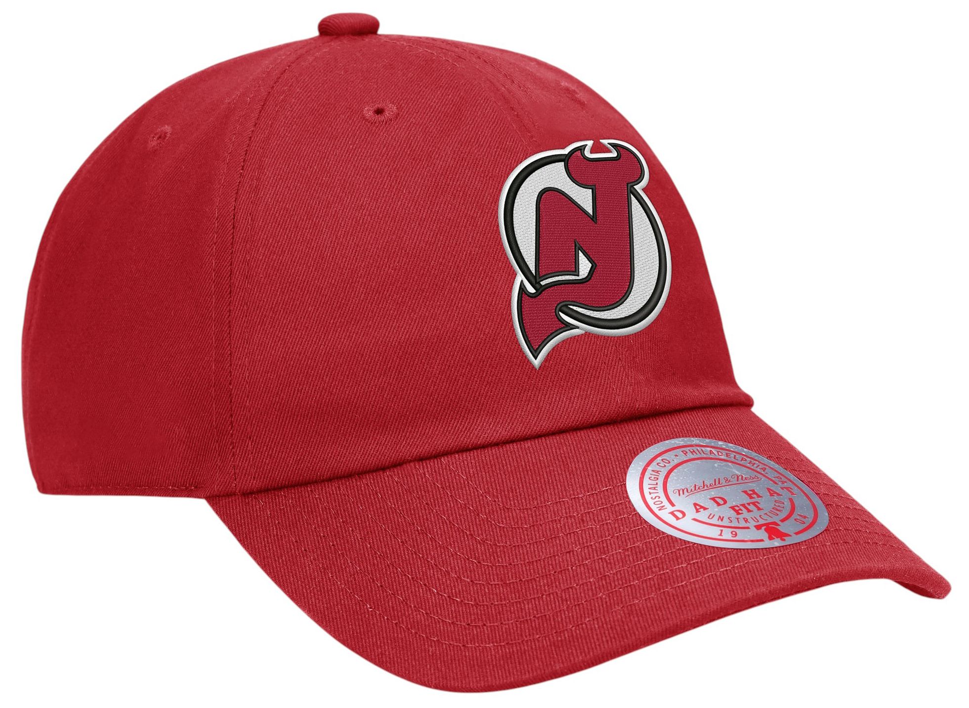Mitchell & Ness Men's New Jersey Devils Red Secondary 1904 Hat product image
