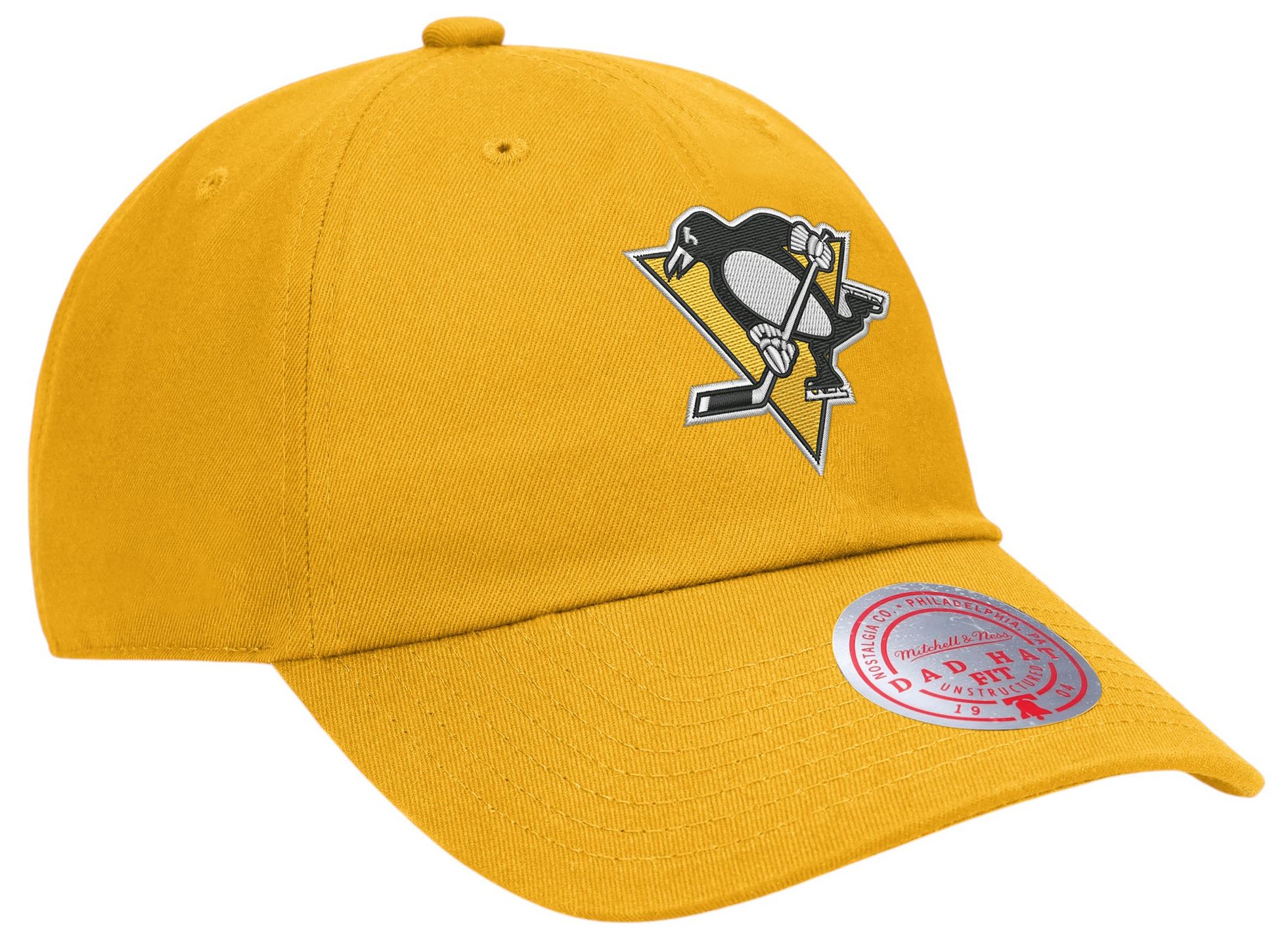 Mitchell & Ness Men's Pittsburgh Penguins Gold Secondary 1904 Hat product image