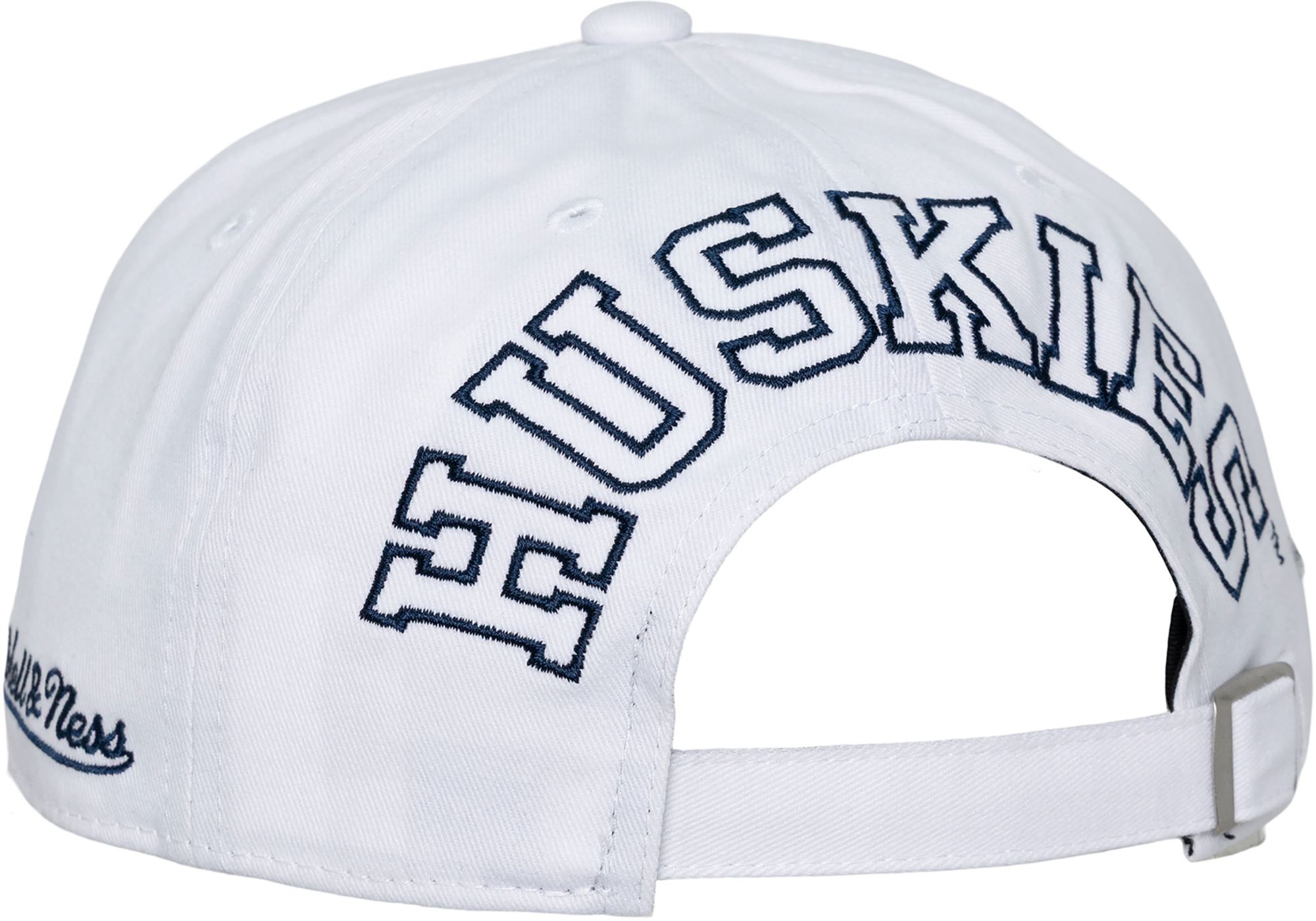 Mitchell & Ness Adult UConn Huskies White Burst Adjustable Strapback Hat product image